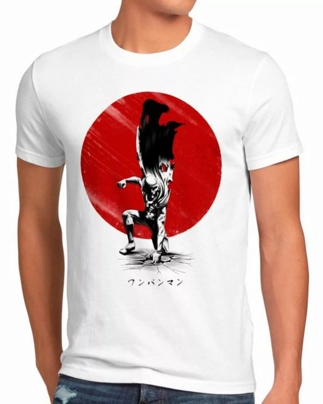 style3 Print-Shirt Herren T-Shirt Eternal Sai one punch man saitama manga a günstig online kaufen