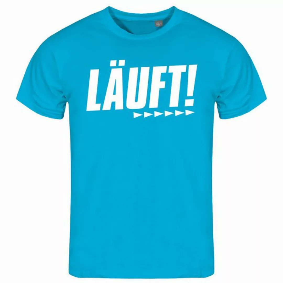 deinshirt Print-Shirt Herren T-Shirt Läuft Funshirt mit Motiv günstig online kaufen