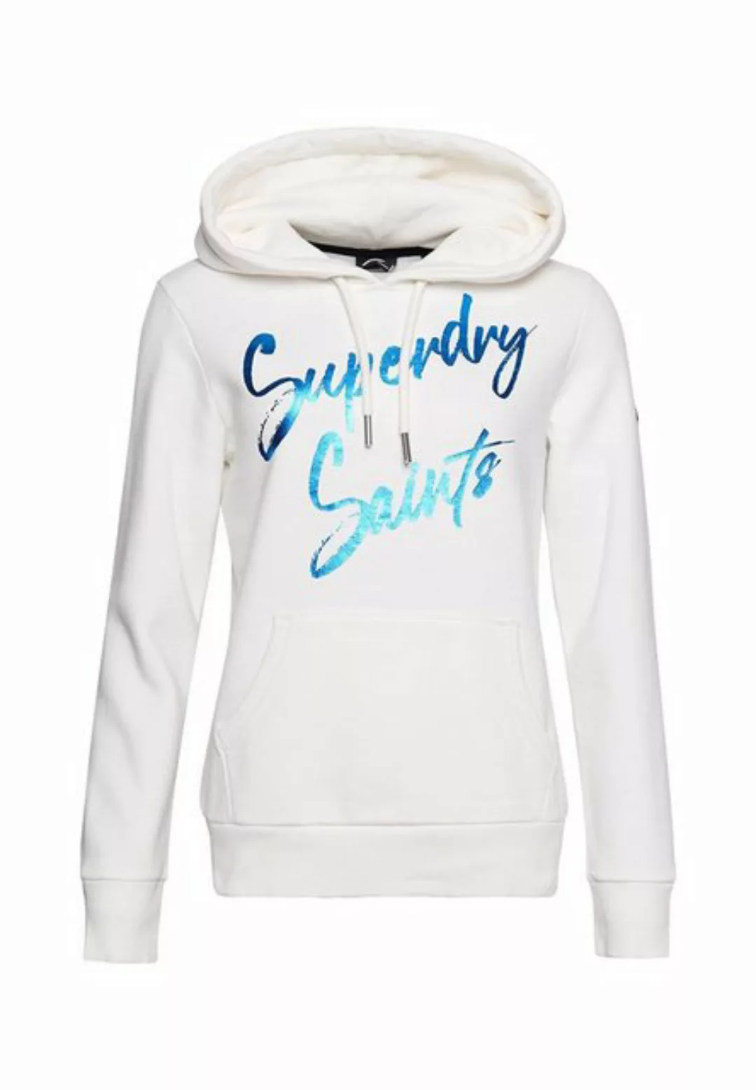 Superdry Hoodie Kapuzenpullover Sweatshirt Hoodie mit Schriftzug günstig online kaufen