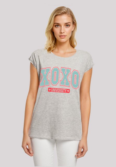 F4NT4STIC T-Shirt XOXO University Valentinstag Premium Qualität günstig online kaufen