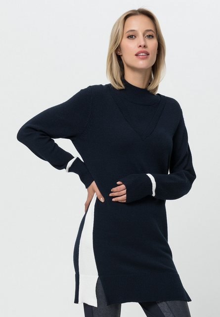 TUZZI Strickpullover mit langem Schnitt und Seitenschlitzen günstig online kaufen