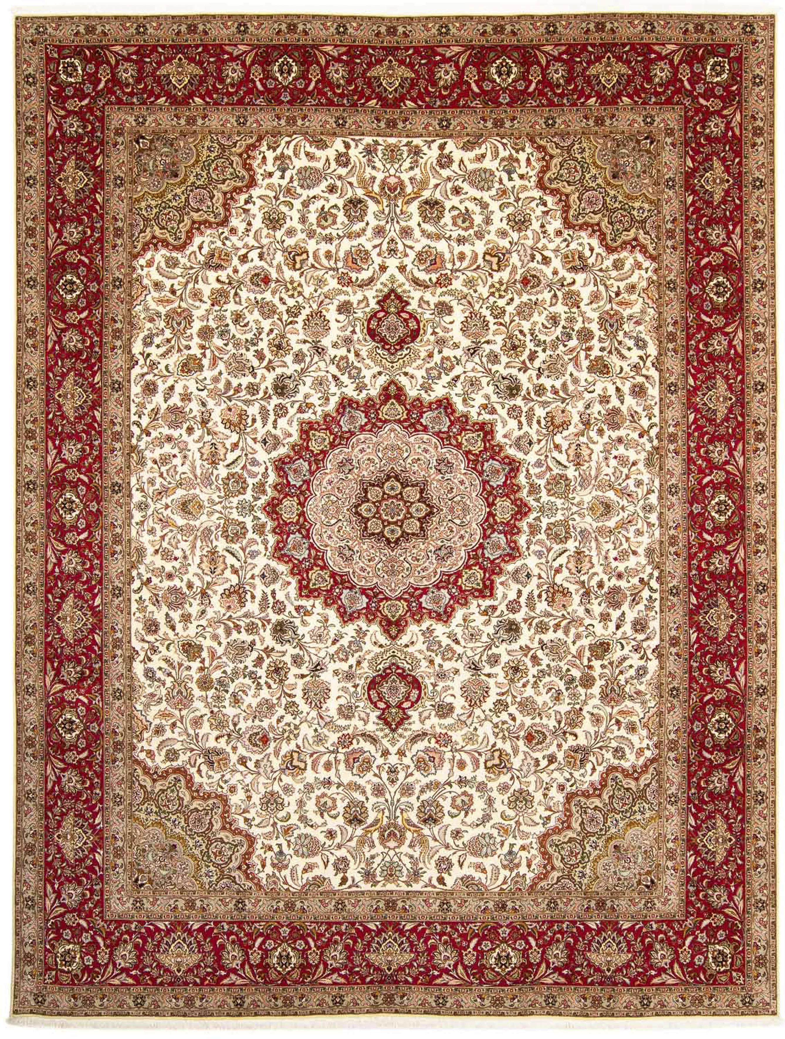 morgenland Orientteppich »Perser - Täbriz - Royal - 400 x 302 cm - rot«, re günstig online kaufen