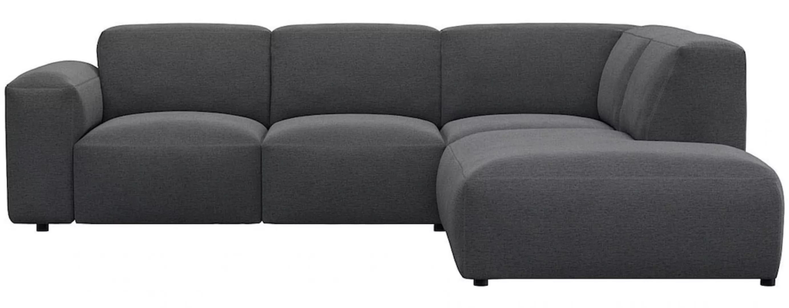 FLEXLUX Ecksofa "Lucera, super Sitzkomfort durch Kaltschaum im Sitz, L-Form günstig online kaufen