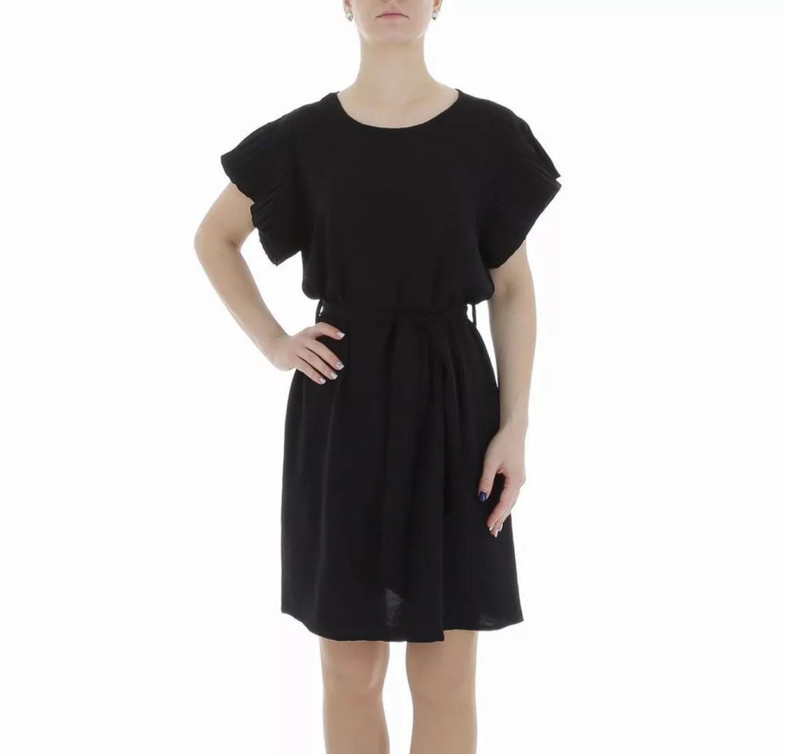 Ital-Design Sommerkleid Damen Freizeit (86164429) Kreppoptik/gesmokt Minikl günstig online kaufen