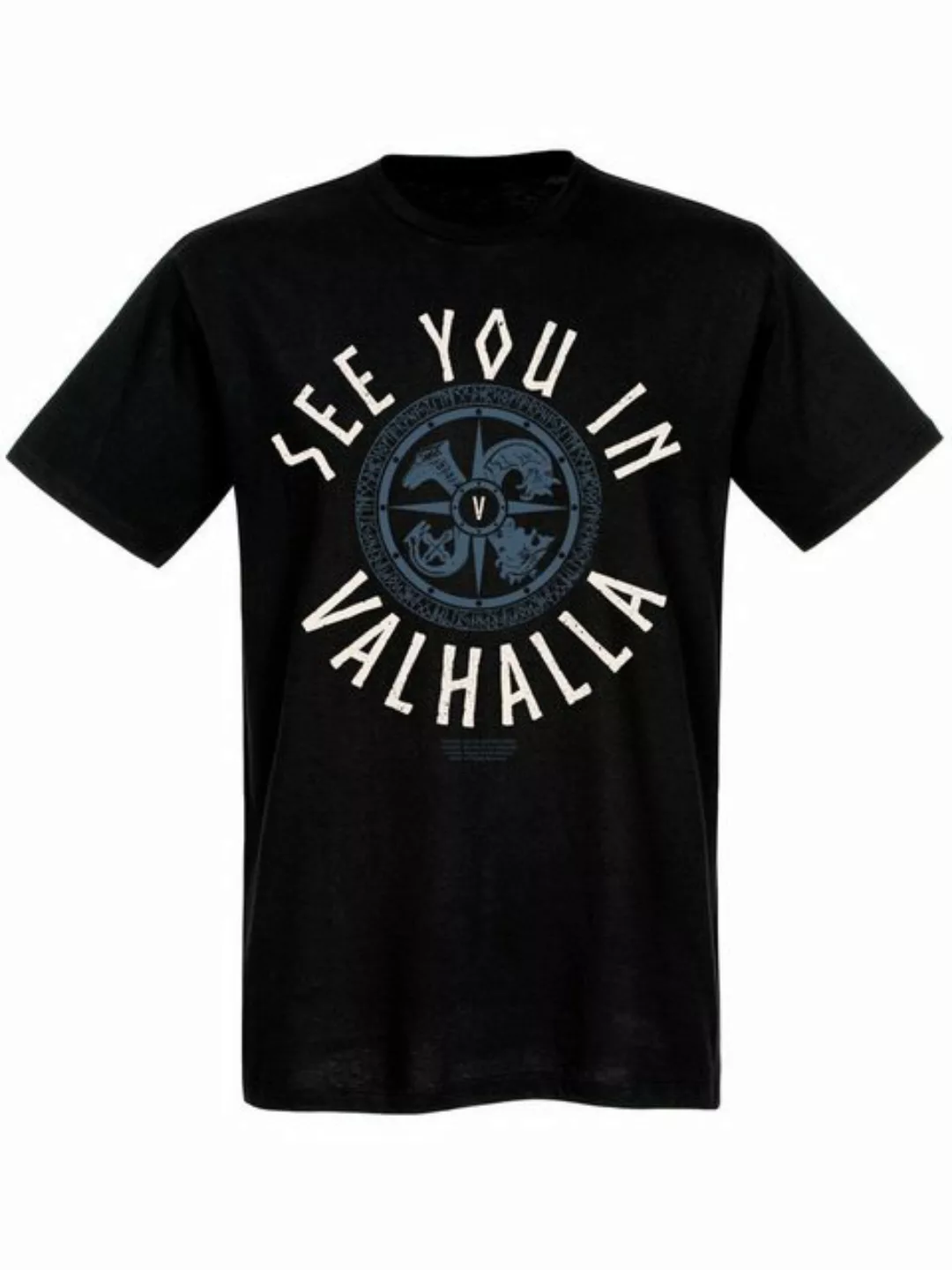 Vikings Valhalla Vikings Fear No One Herren T-Shirt schwarz günstig online kaufen