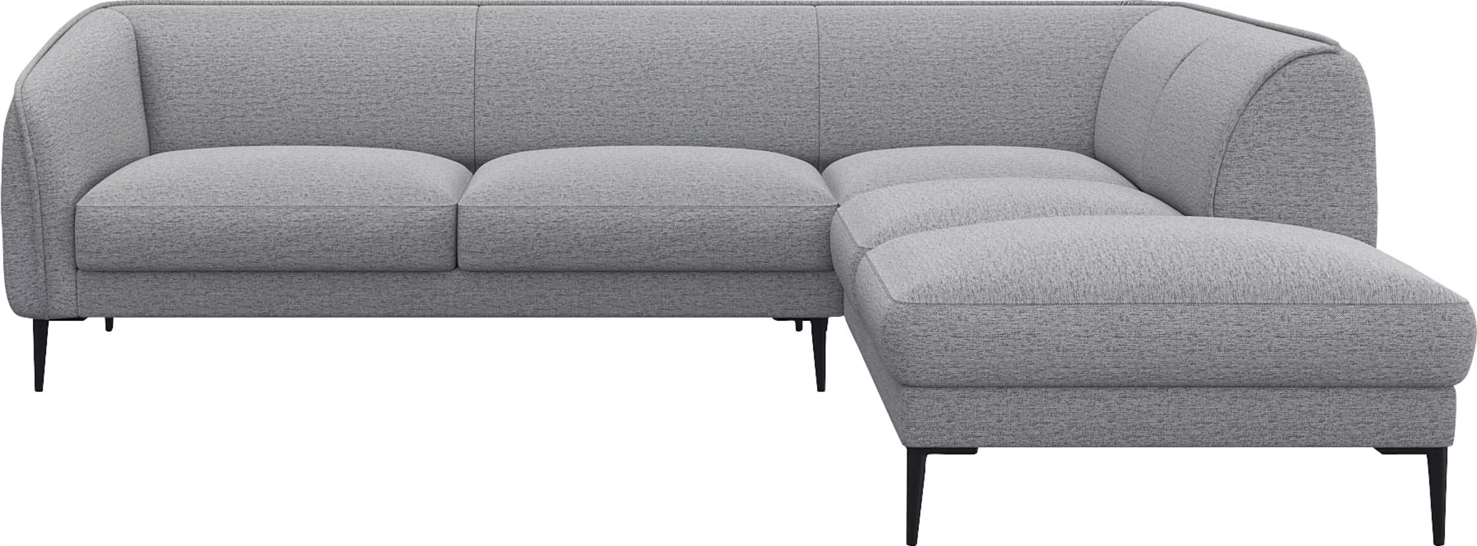 FLEXLUX Ecksofa "Belle Designsofa, L-Form, B/T 268/209 cm", Skandinavisches günstig online kaufen