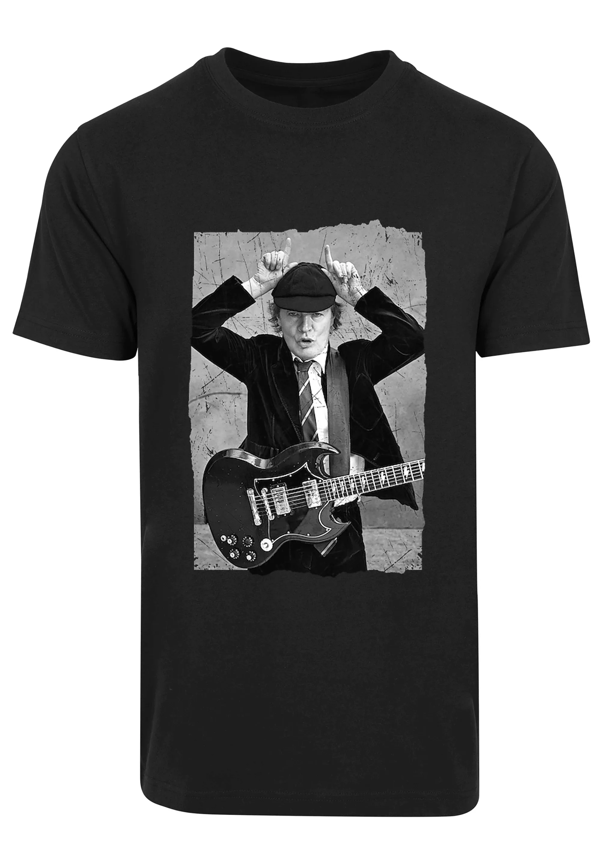 F4NT4STIC T-Shirt "ACDC Angus Young Foto für Kinder & Herren", Print günstig online kaufen