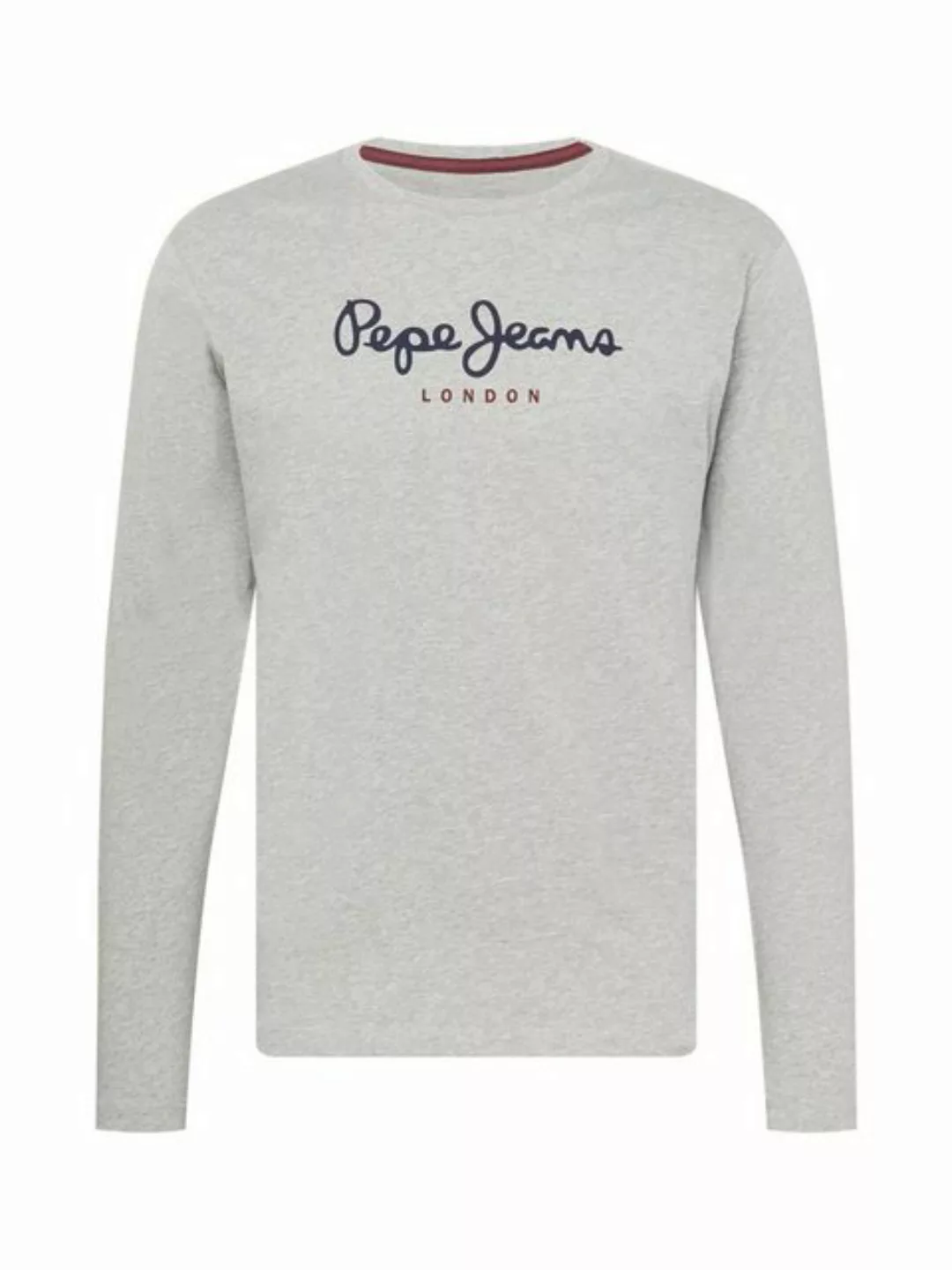 Pepe Jeans Herren Rundhals Langarmshirt EGGO LONG N - Regular Fit günstig online kaufen