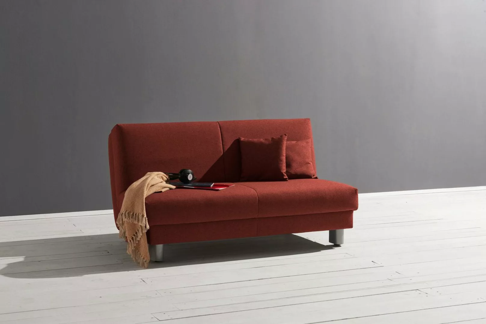 ell + ell Schlafsofa Enny, Liegefläche Breite 155 cm, Liegehöhe 40 cm, Füße günstig online kaufen