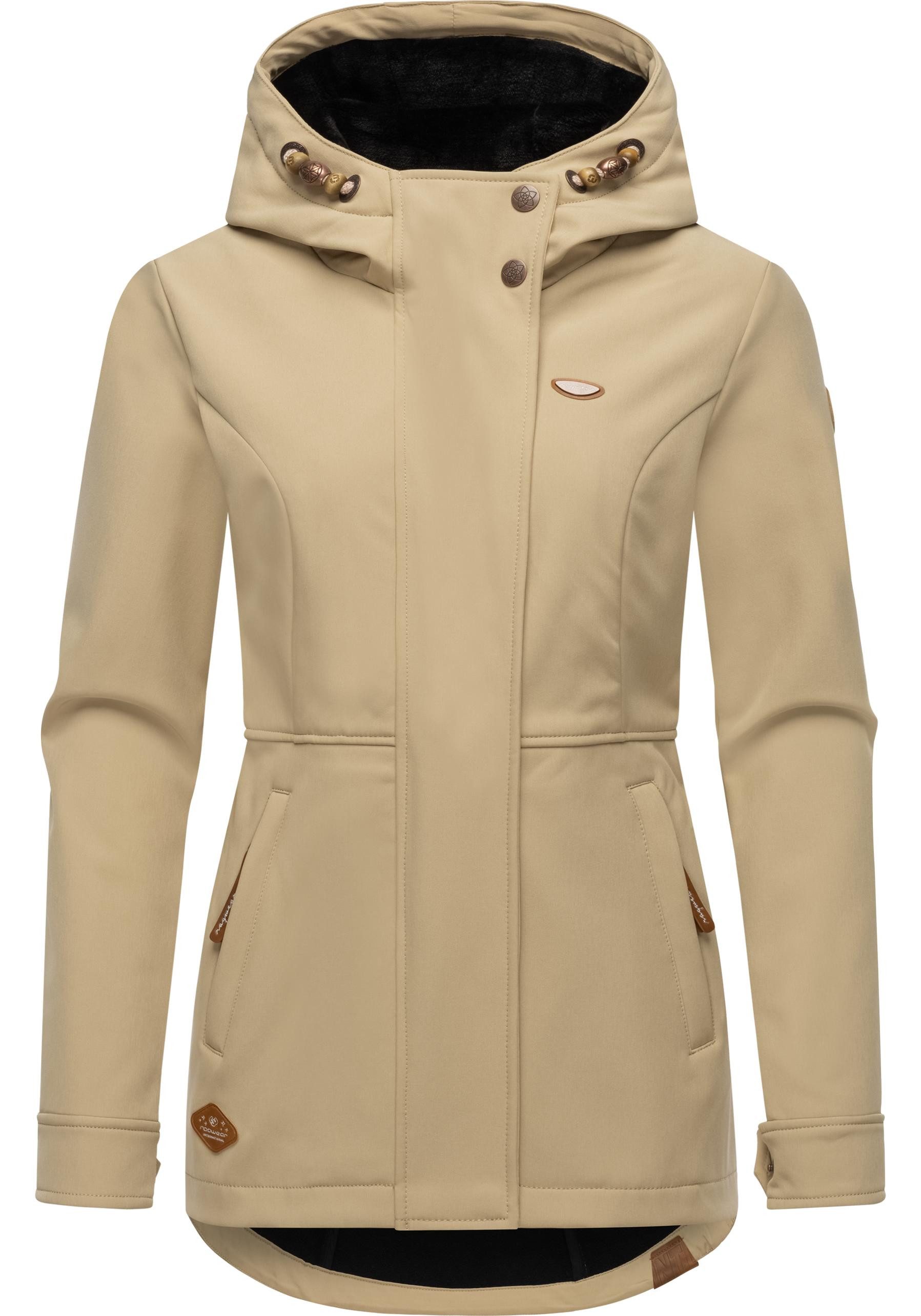 Ragwear Softshelljacke "Yba", mit Kapuze, sportliche Damen Outdoorjacke mit günstig online kaufen