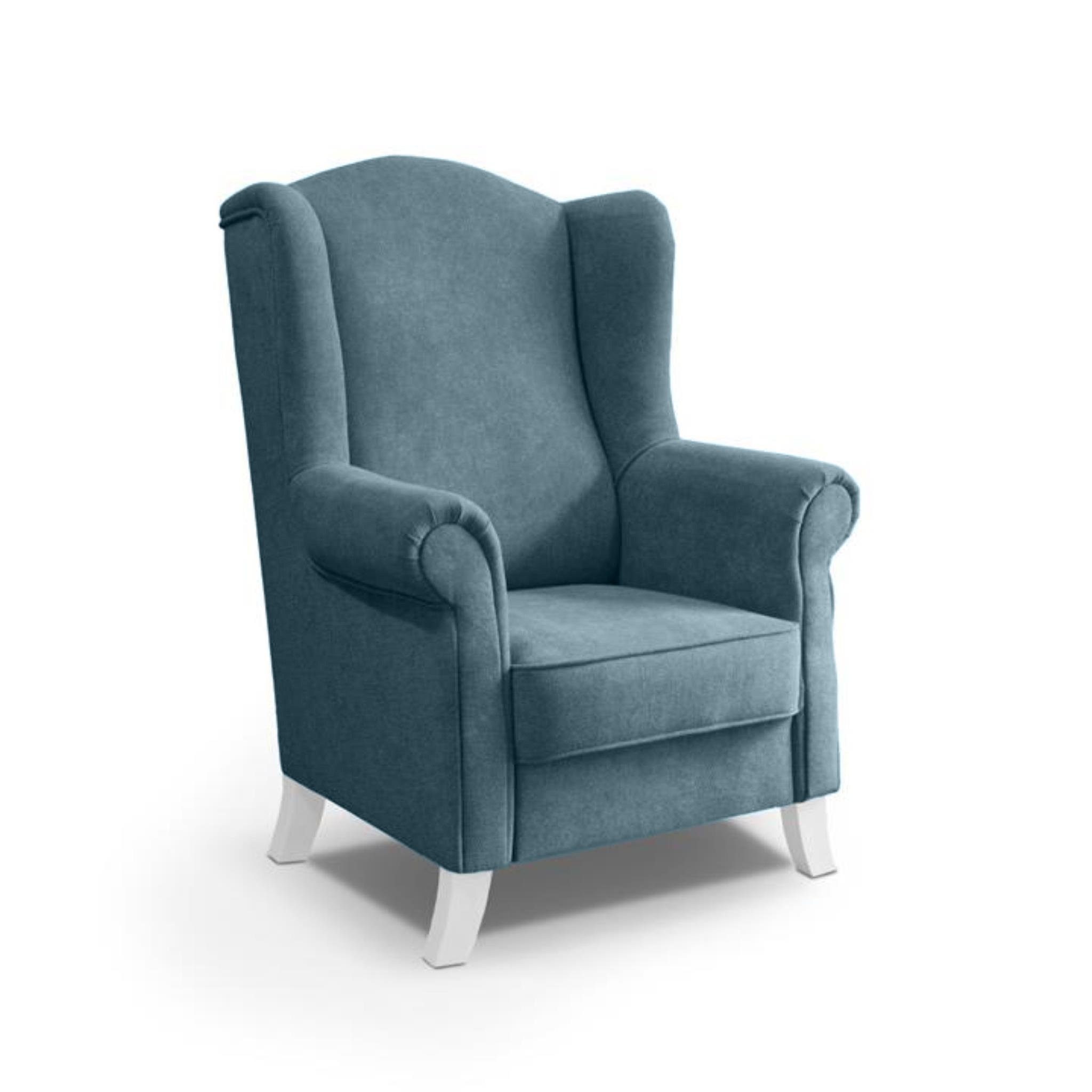Beautysofa Ohrensessel LEONARDO Sessel Wohnzimmersessel, Fernsehsessel günstig online kaufen