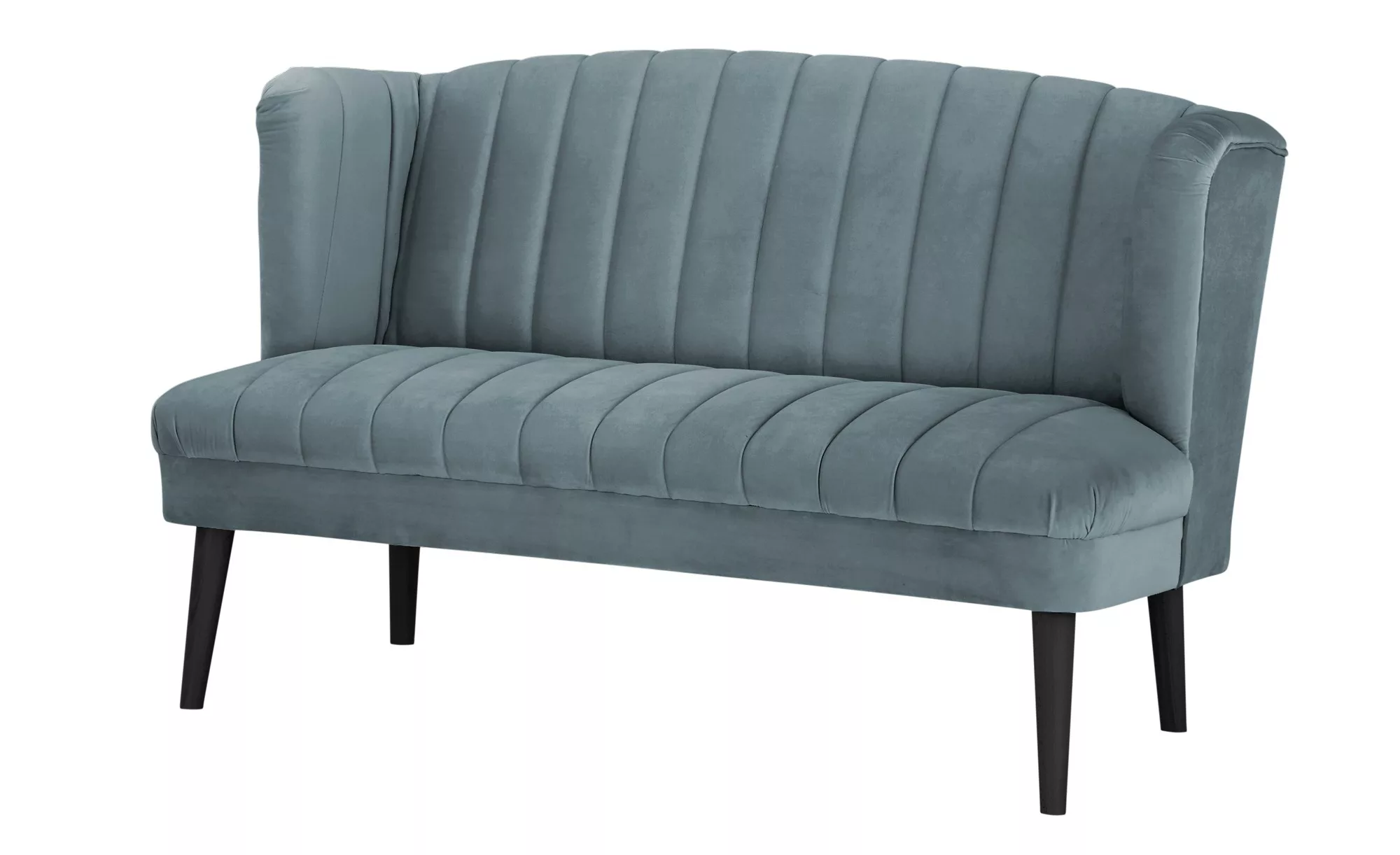 switch Küchensofa Samt  Rina - blau - 156 cm - 92 cm - 76 cm - Bänke > Einz günstig online kaufen