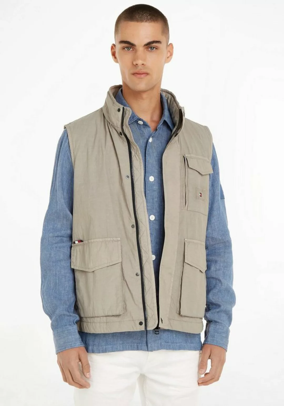 Tommy Hilfiger Outdoorjacke GMD SAIL VEST mit aufgesetzten Taschen günstig online kaufen