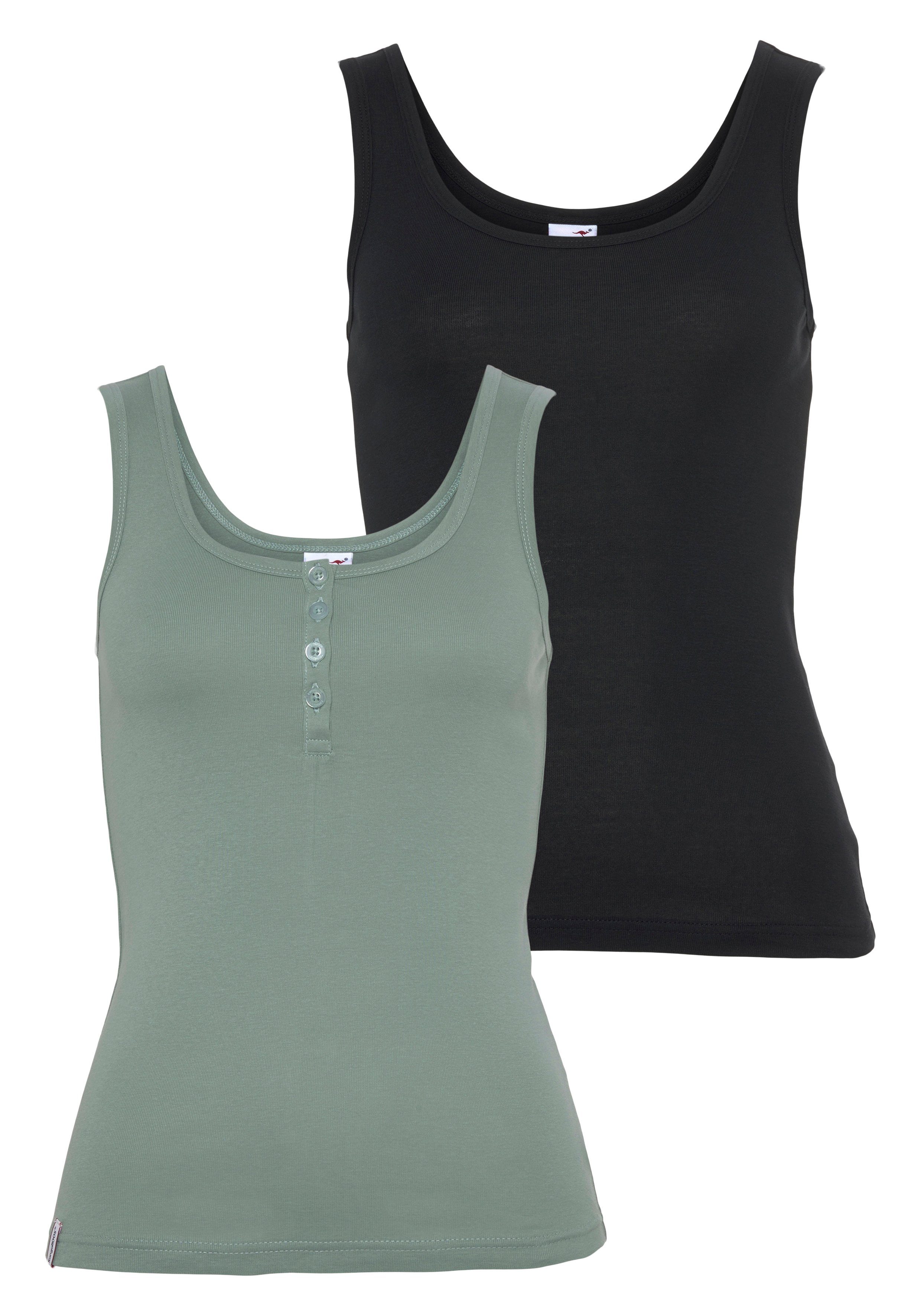 KangaROOS Tanktop (Packung, 2-tlg., 2er-Pack) einmal günstig online kaufen