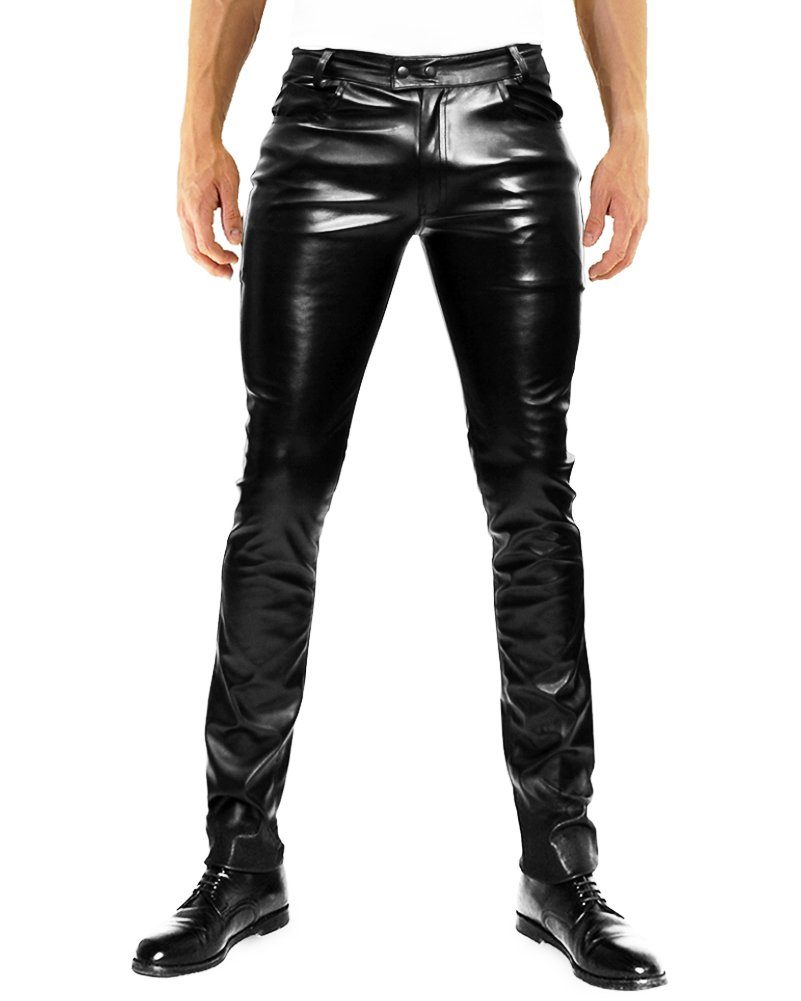 BOCKLE Lederhose Bockle® Skinny Faux Kunstlederhose günstig online kaufen