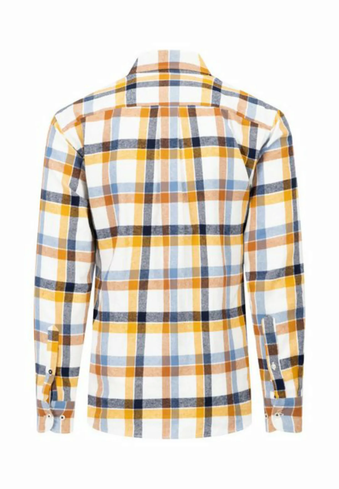 FYNCH-HATTON Kurzarmshirt Premium Flannel Checks, B.D., 1/1 günstig online kaufen