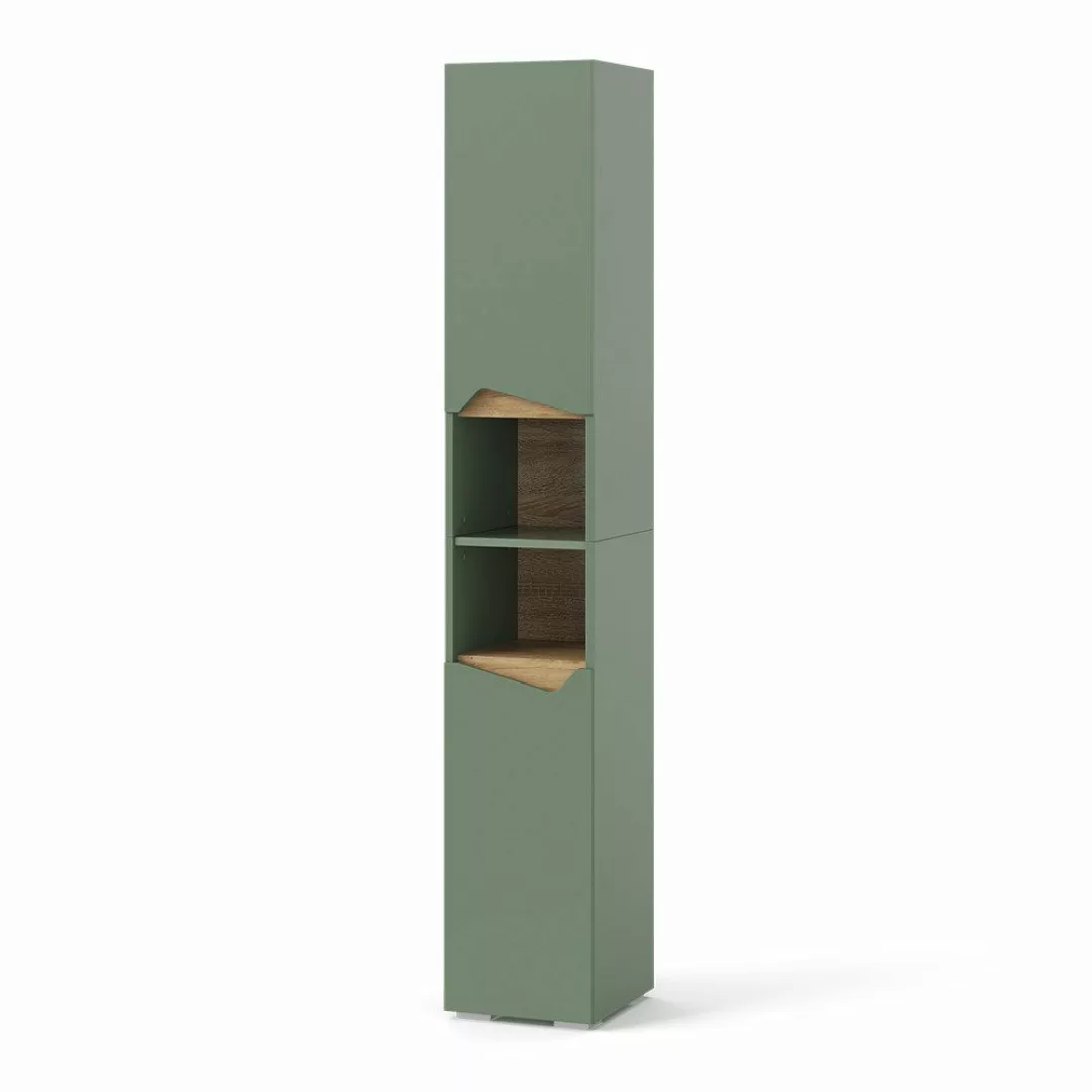 Vicco Hochschrank Marelle, Grün/Artisan, 30 x günstig online kaufen