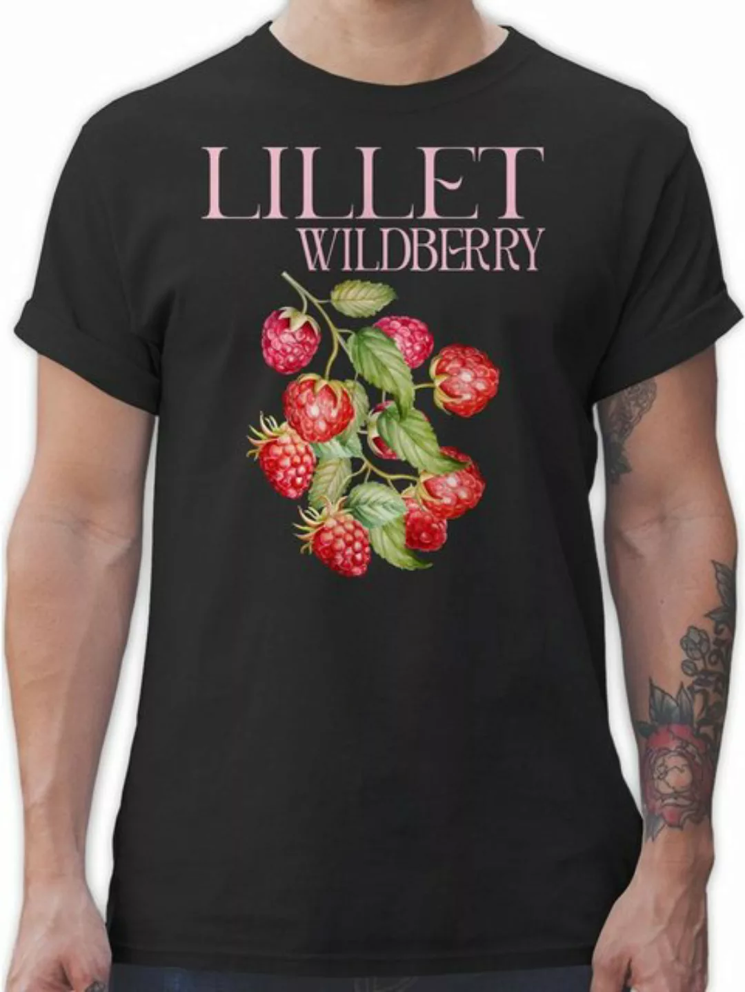 Shirtracer T-Shirt Wild Berry Lillet Wildberry Himbeeren Lillet Kostüm Karn günstig online kaufen