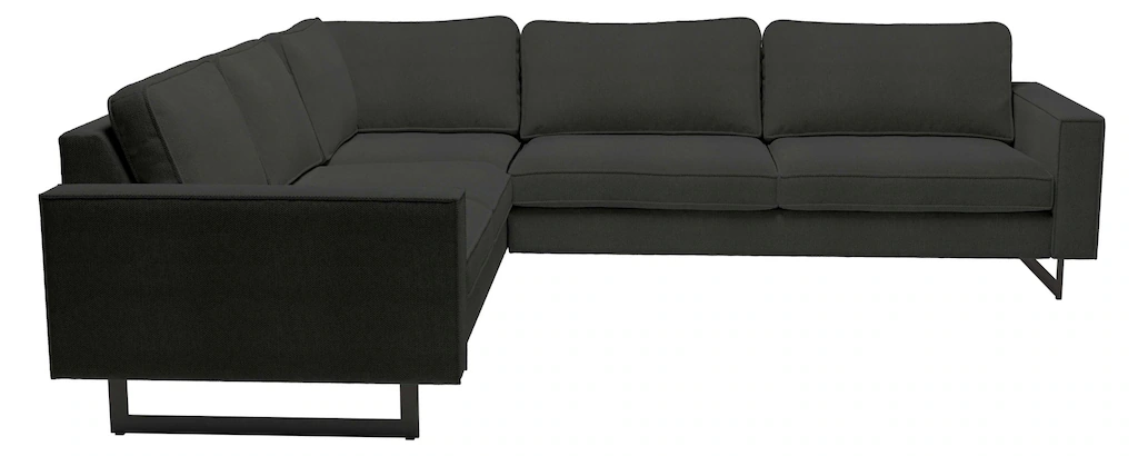 Places of Style Ecksofa »Pinto, XXL, 250/290 cm, langer Schenkel, Ottomane« günstig online kaufen