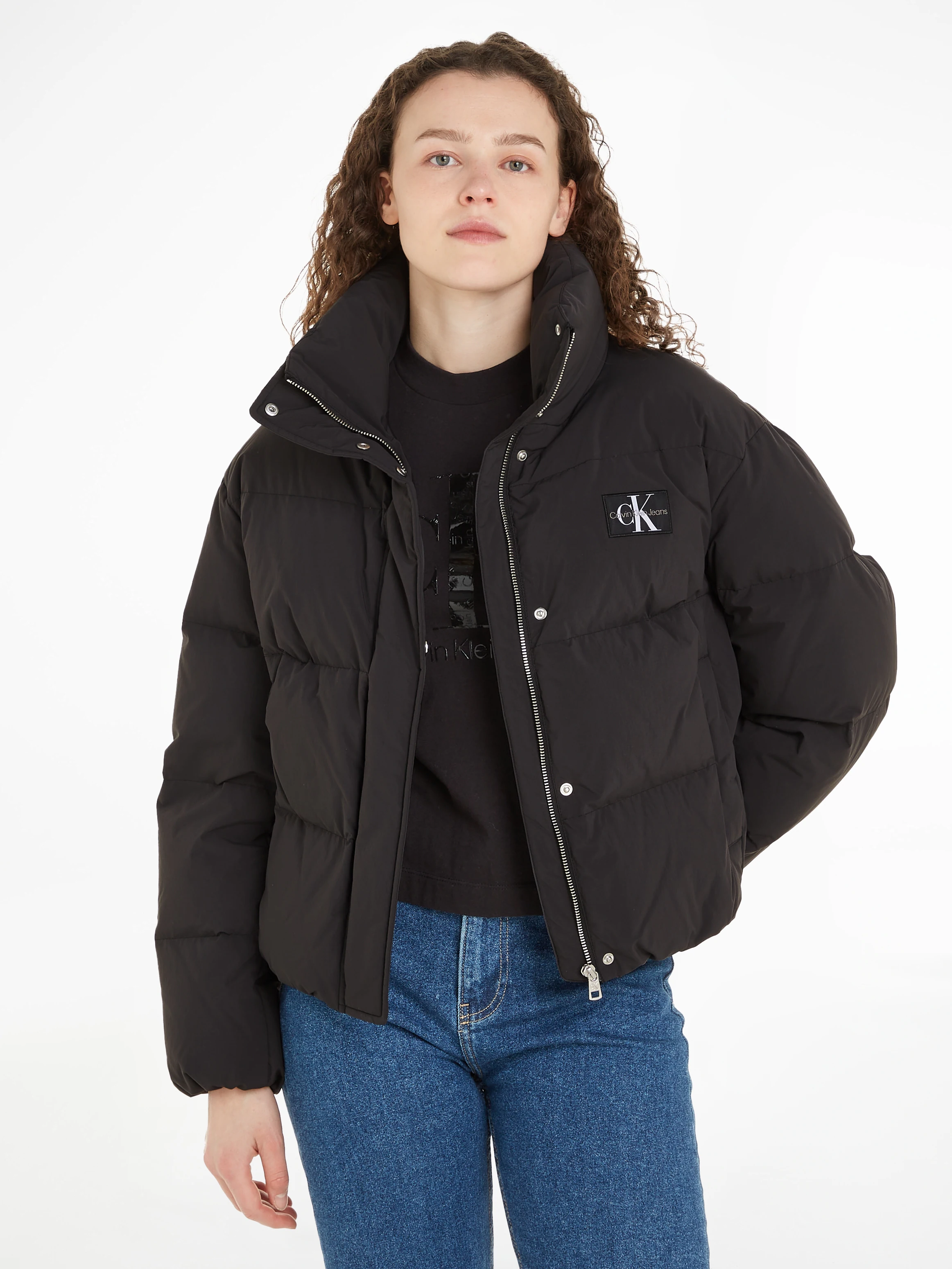 Calvin Klein Jeans Daunenjacke "SOFT TOUCH LABEL PUFFER" günstig online kaufen