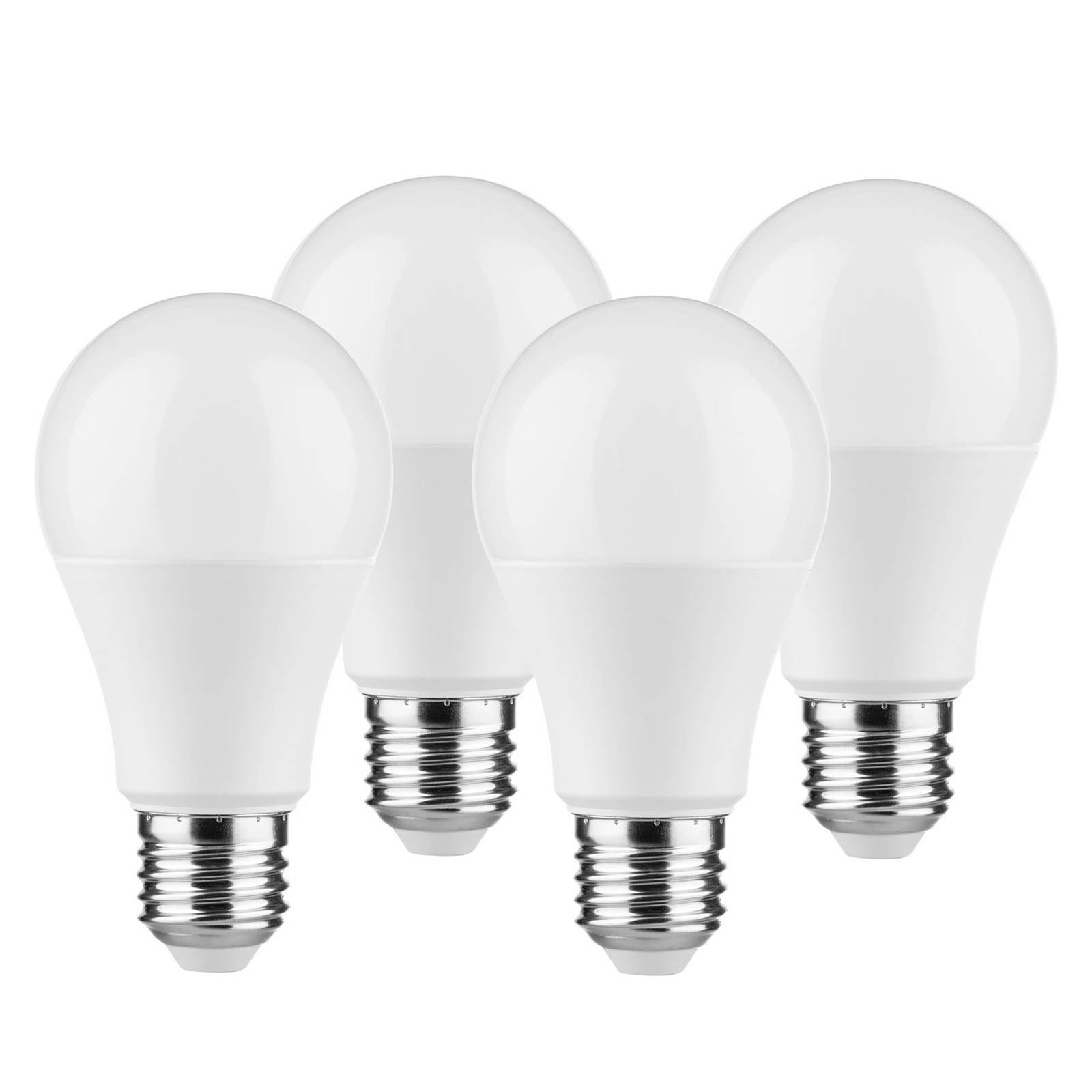 Müller Licht LED-Leuchtmittel 4er-Set E27 4,5 W 2.700 K matt günstig online kaufen