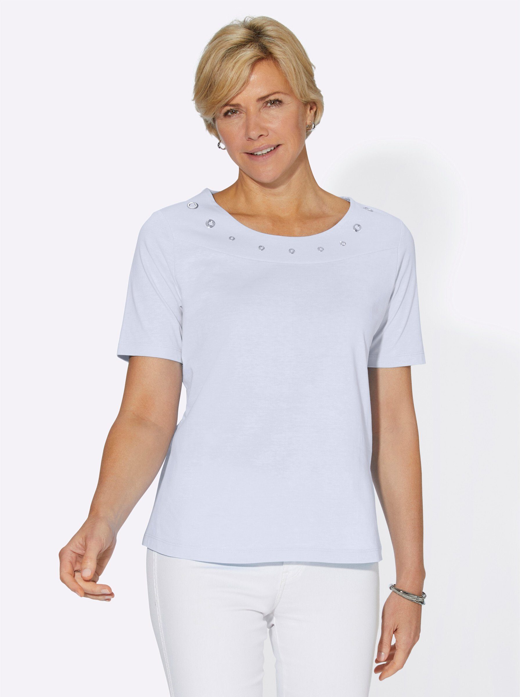 Casual Looks Kurzarmshirt "Shirt", (1 tlg.) günstig online kaufen