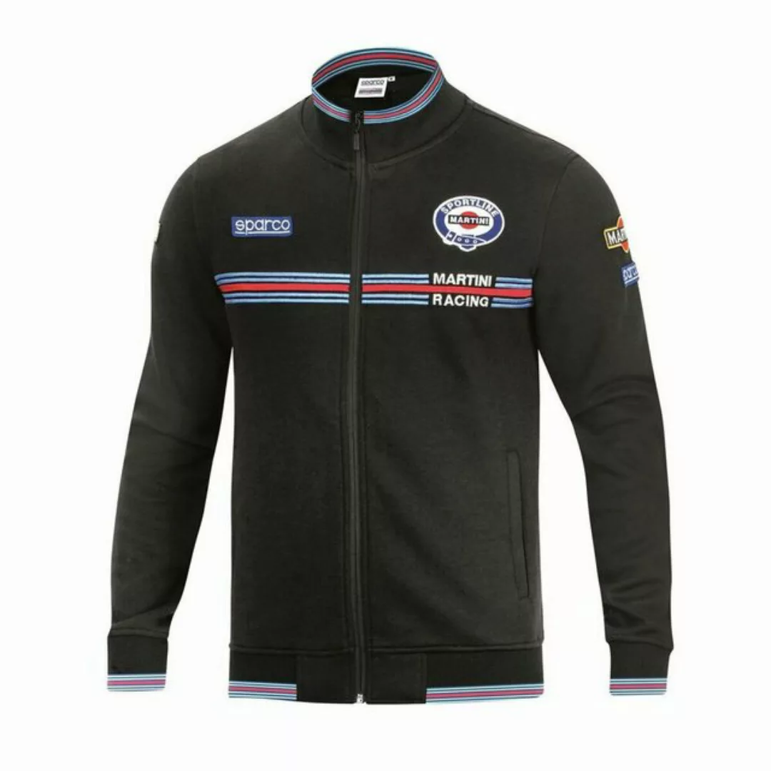 sparco Sweater Herren Sweater ohne Kapuze Sparco Martini Racing Schwarz günstig online kaufen