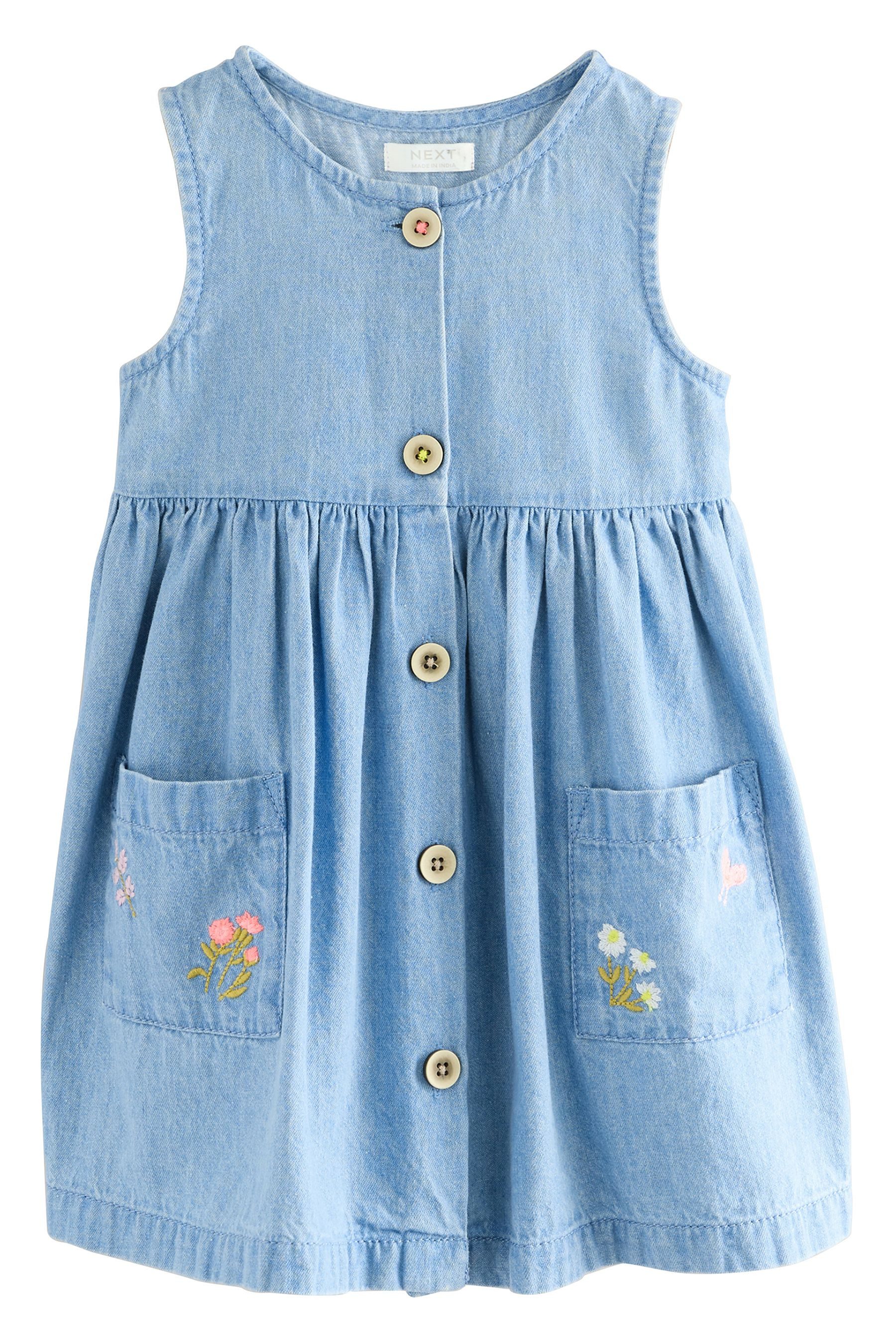 Next Sommerkleid Ärmelloses Kleid aus 100 % günstig online kaufen