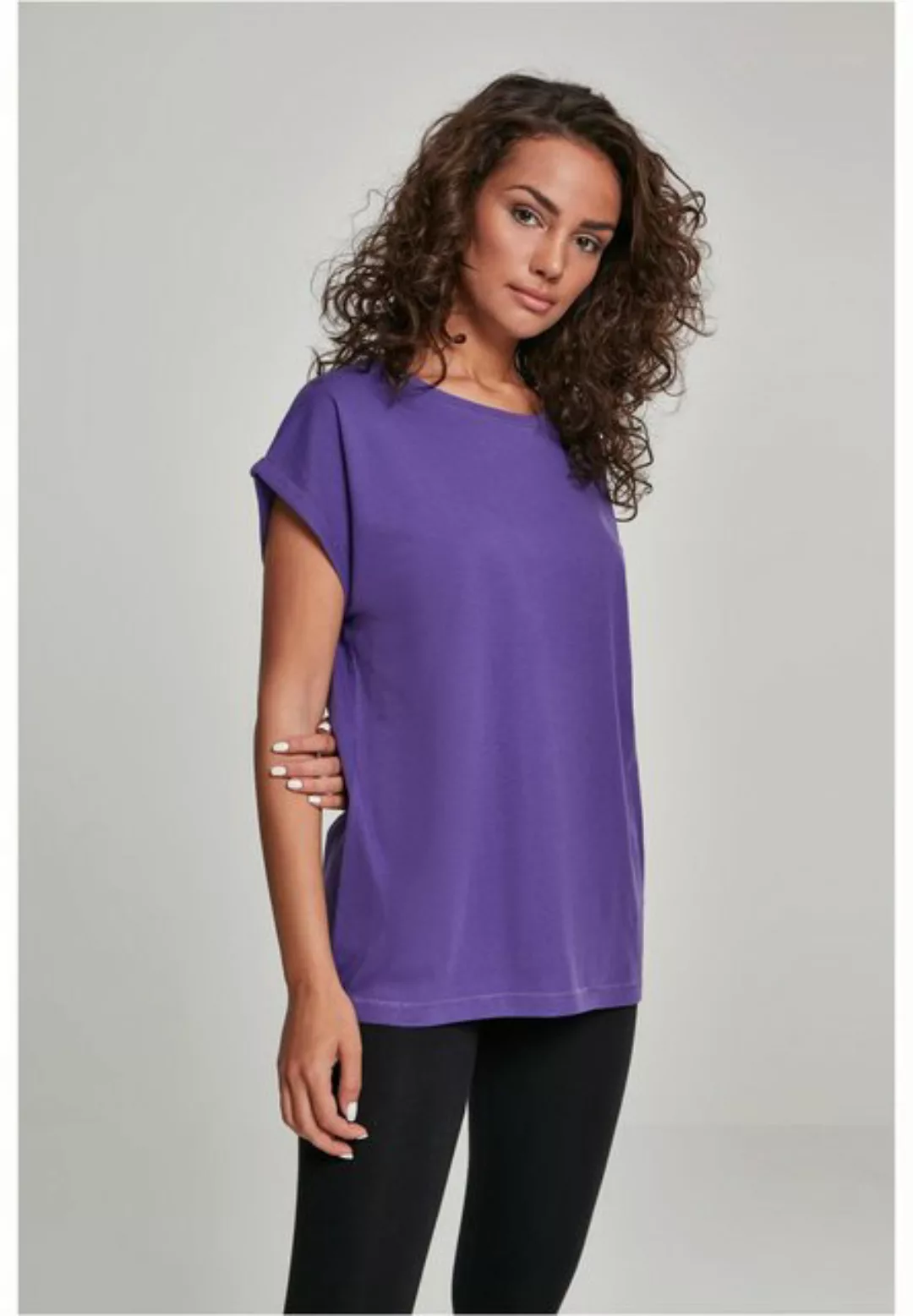 URBAN CLASSICS T-Shirt TB771 - Ladies Extended Shoulder Tee ultraviolet 3XL günstig online kaufen