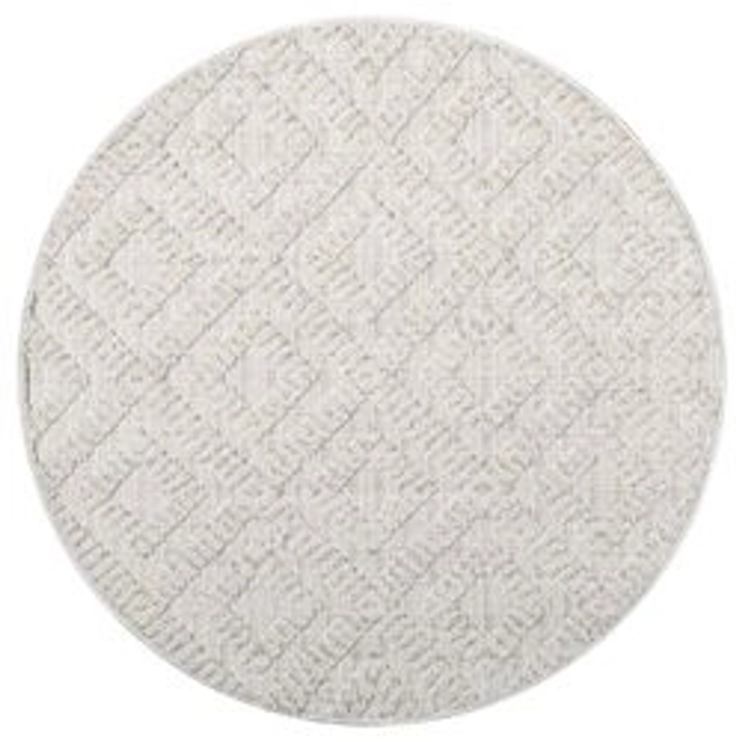 payé Teppich Klassiko 27 Fransen Rund 200x200 cm Cream günstig online kaufen