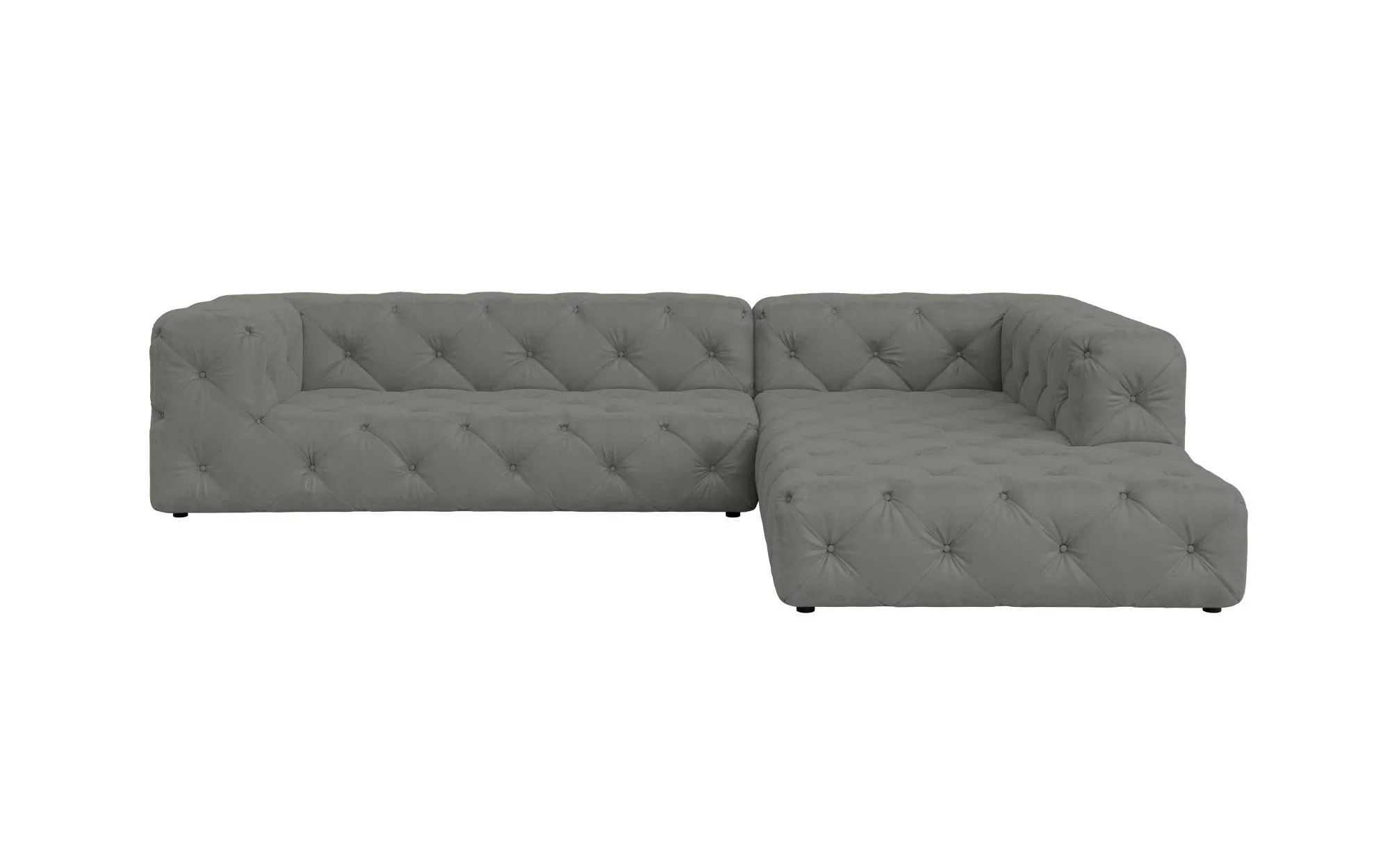 Places of Style Ecksofa "FOLLINA", L-Form, mit klassischer Chesterfield-Kno günstig online kaufen