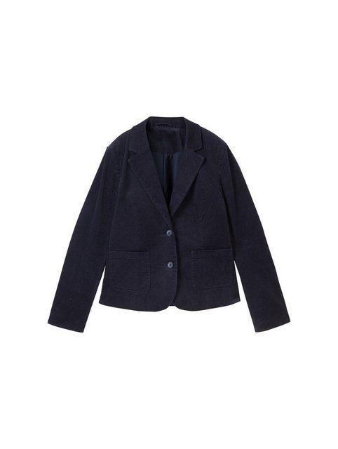 TOM TAILOR Jackenblazer Cord-Blazer mit aufgesetzten Taschen günstig online kaufen