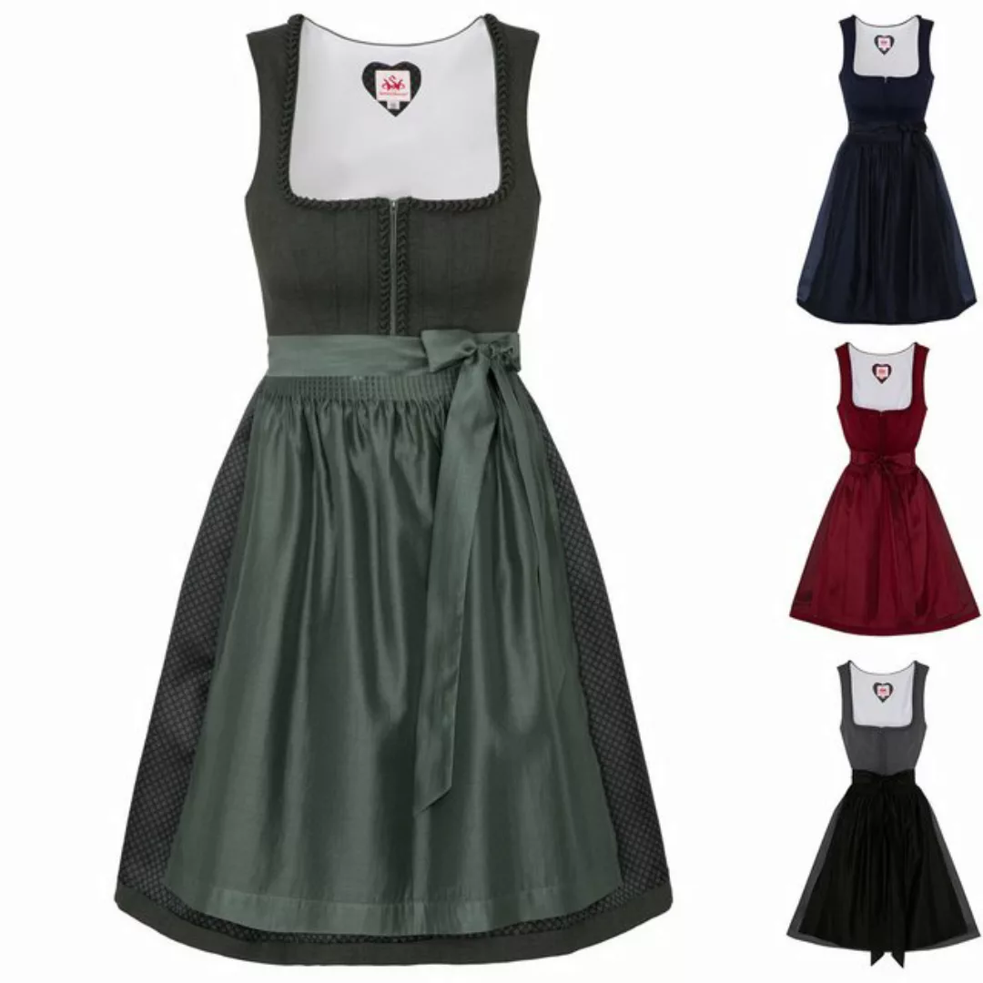 Spieth & Wensky Dirndl Element-Dirndl Element 2-teiliges Midi-Dirndl Kleid günstig online kaufen