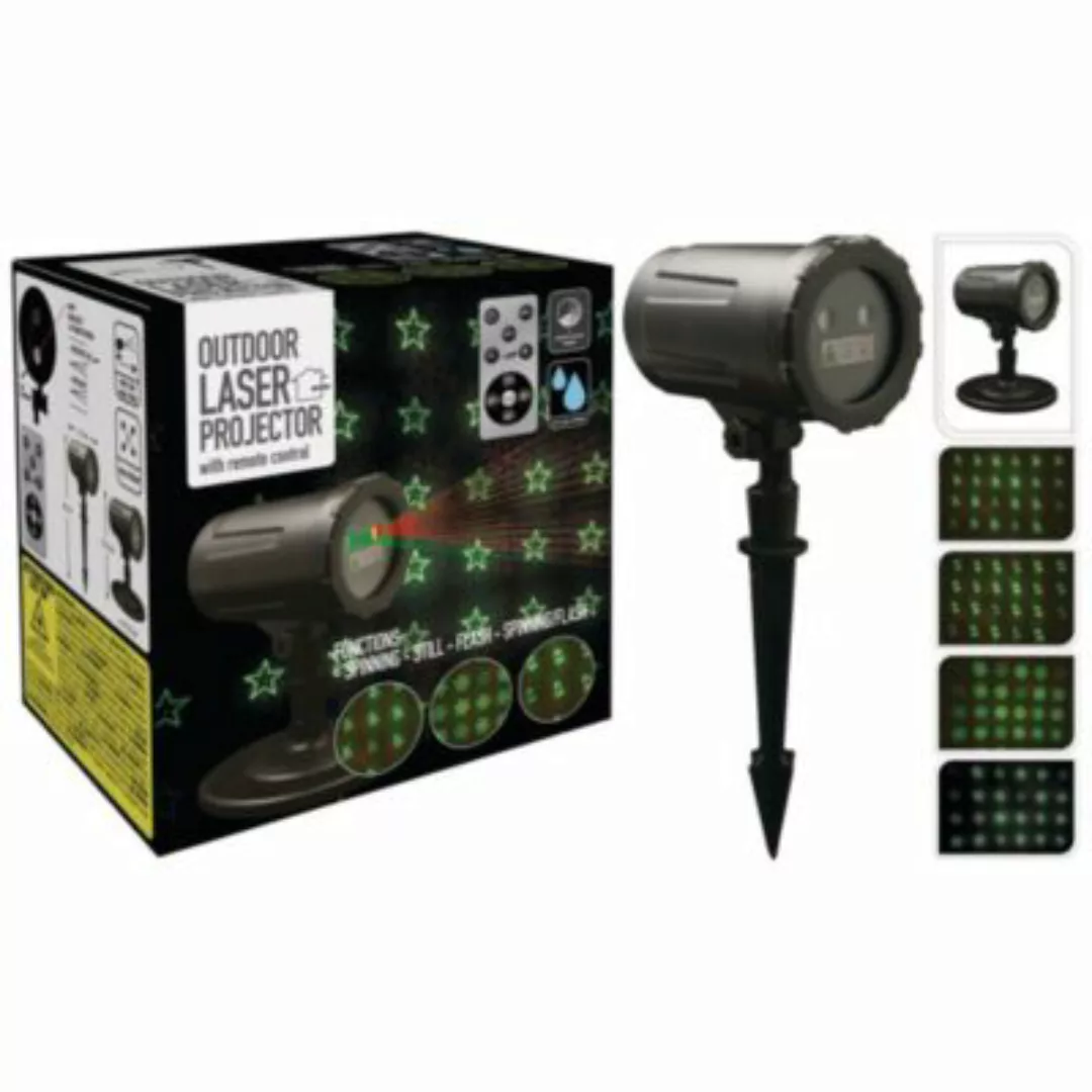 Laser-Projektor Weihnachten Weihnachtsdeko mehrfarbig günstig online kaufen