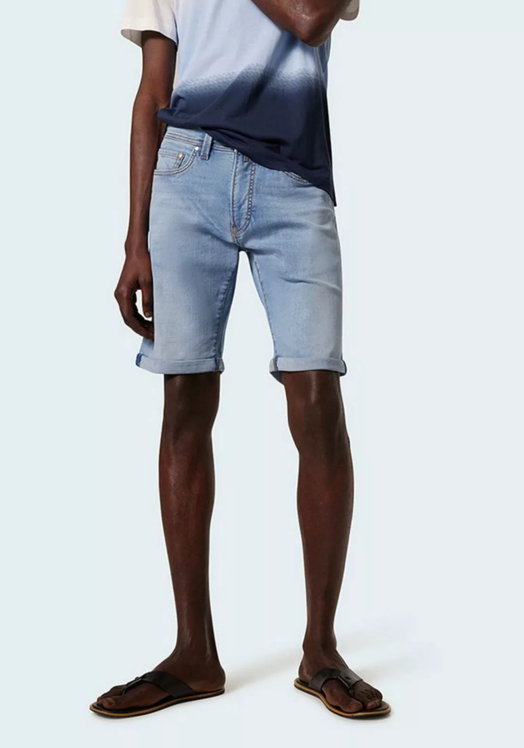 Pierre Cardin Jeansshorts Lyon Bermuda super elastisch und bequem günstig online kaufen