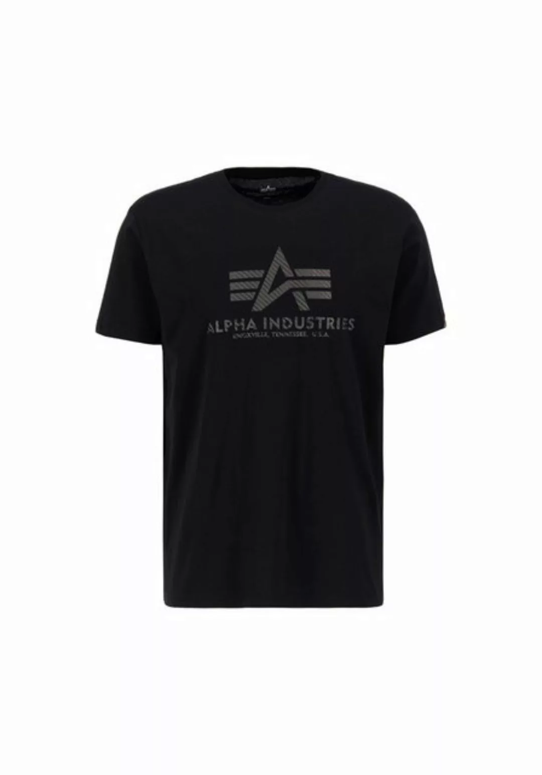 Alpha Industries T-Shirt Alpha Industries Men - T-Shirts Basic T Carbon günstig online kaufen