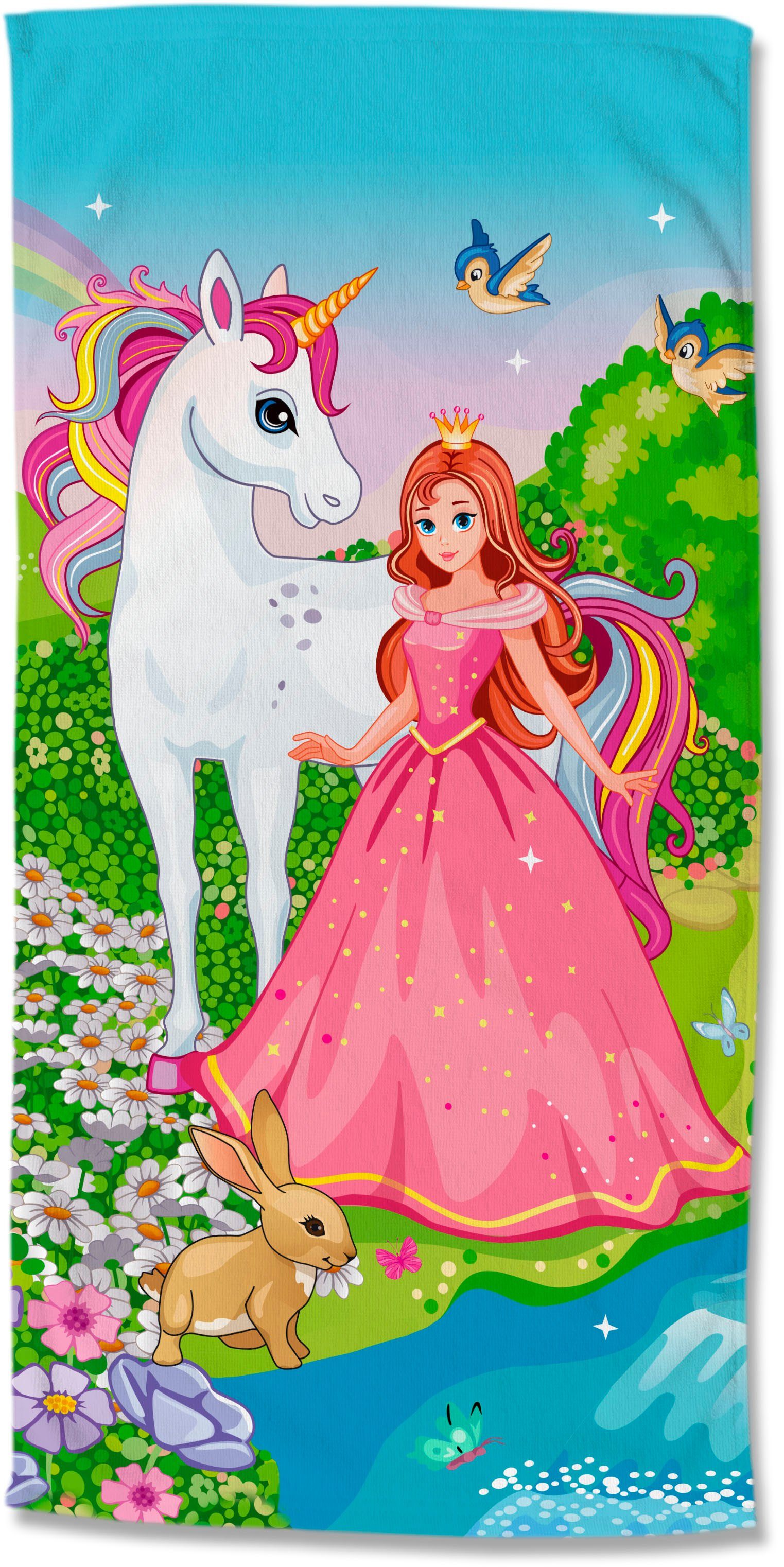 good morning Strandtuch Fairytale, Microfaser (1-St), günstig online kaufen