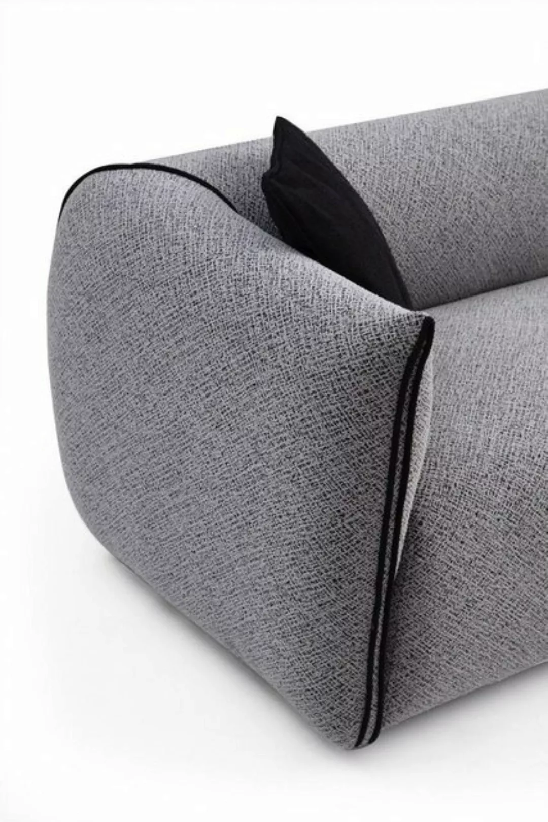 JVmoebel 4-Sitzer Sofas Sitz Stoff Design Dreisitzer Luxus Sofa 4 Sitzer Co günstig online kaufen