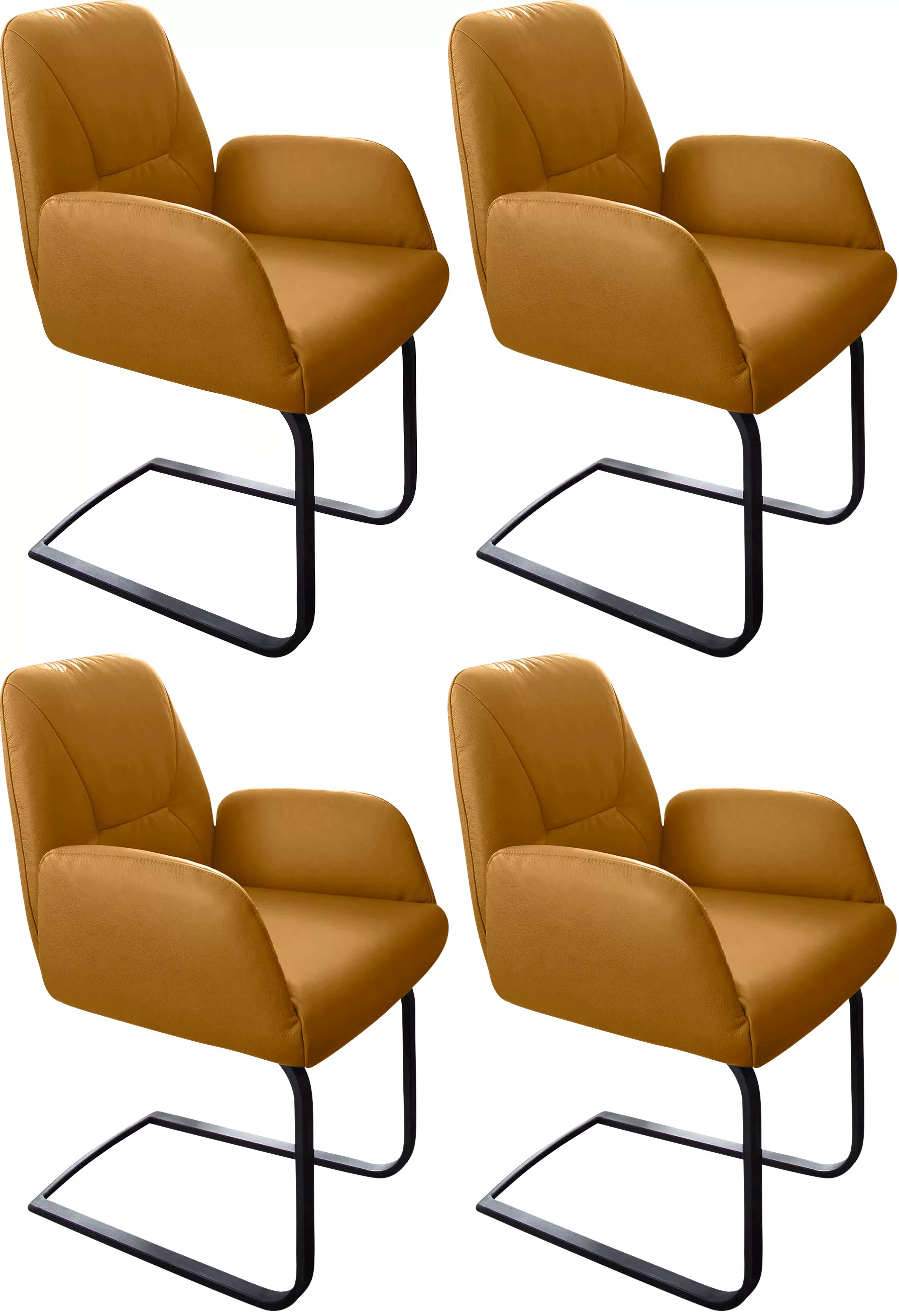W.SCHILLIG Freischwinger "ole", (Set), 4 St., Longlife Xtra-Leder Z69, 2er- günstig online kaufen
