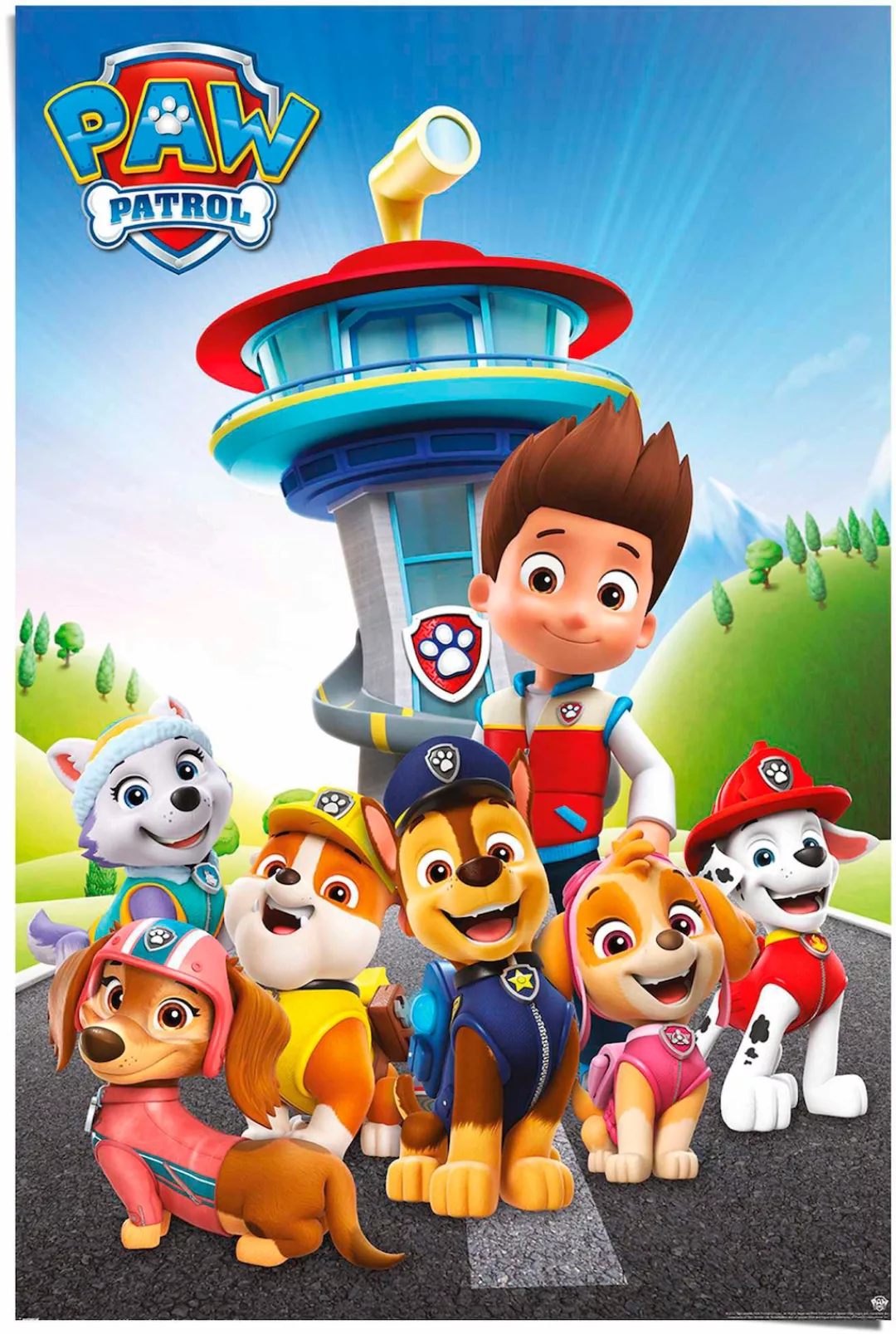 Reinders Poster "Paw Patrol team", (1 St.) günstig online kaufen