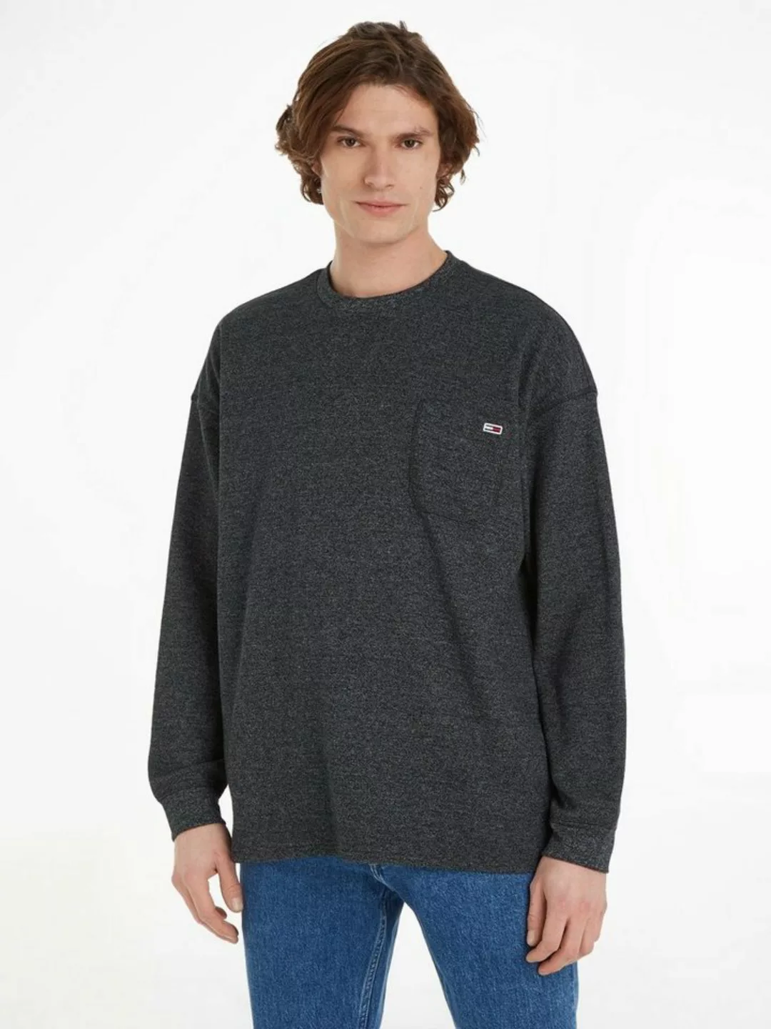 Tommy Jeans Langarmshirt TJM RLX WAFFLE SNIT TEE günstig online kaufen