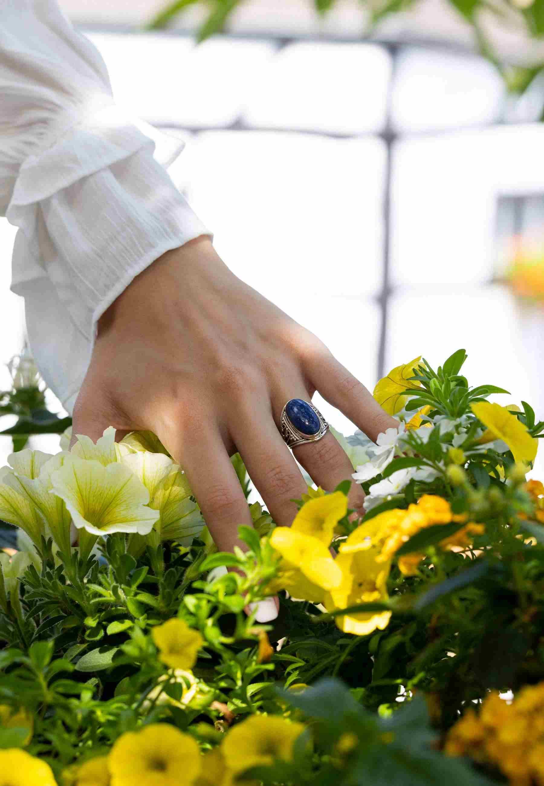 mantraroma Silberring DAHAB oval groß aus günstig online kaufen