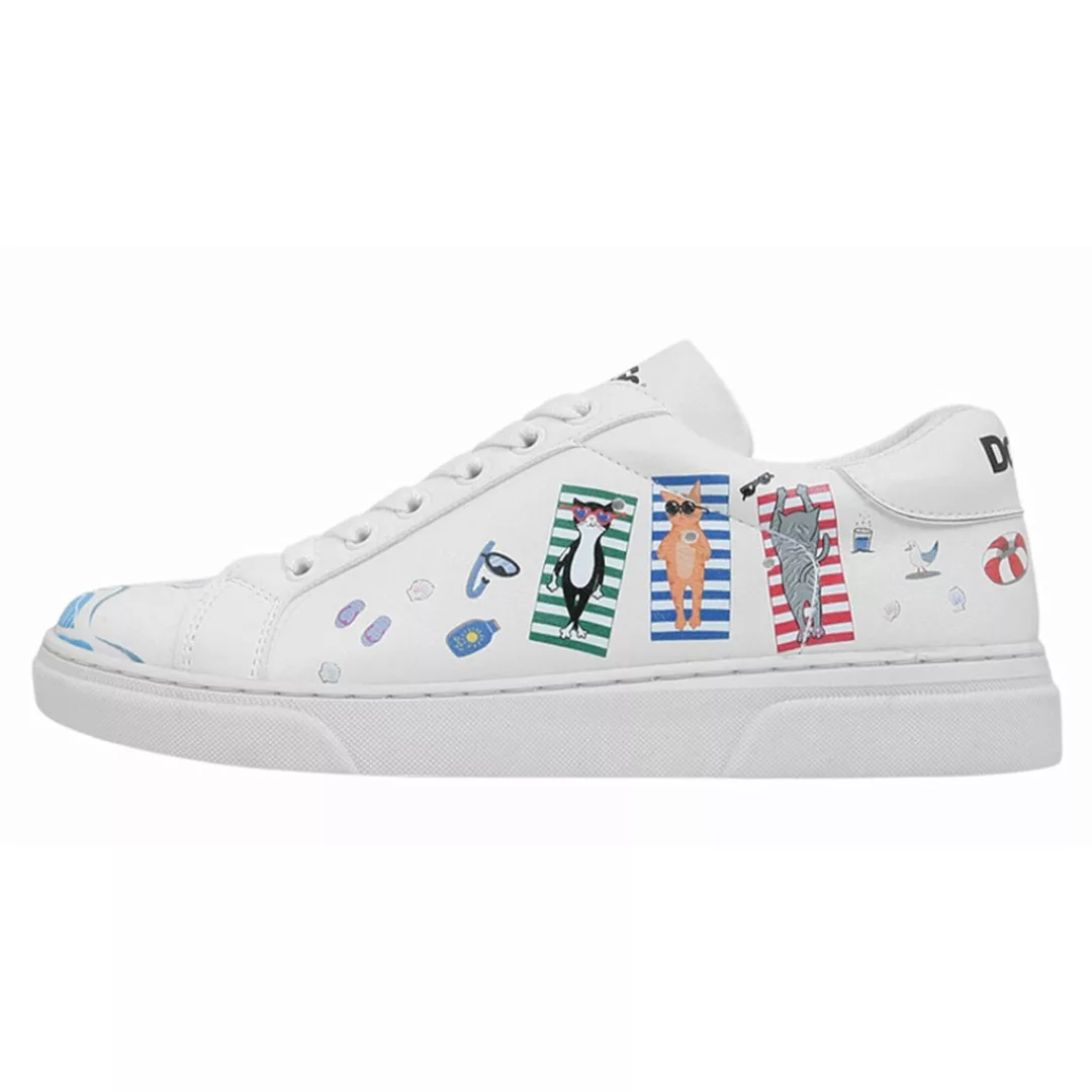 DOGO Sneaker "Damen Ace Sneakers Cats On The Beach Vegan Damen Sneaker /", günstig online kaufen