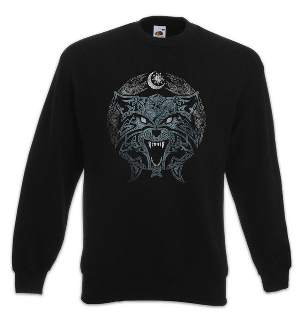 Urban Backwoods Sweatshirt Celtic Tribal Wolf Sweatshirt Kelten Knoten Kelt günstig online kaufen