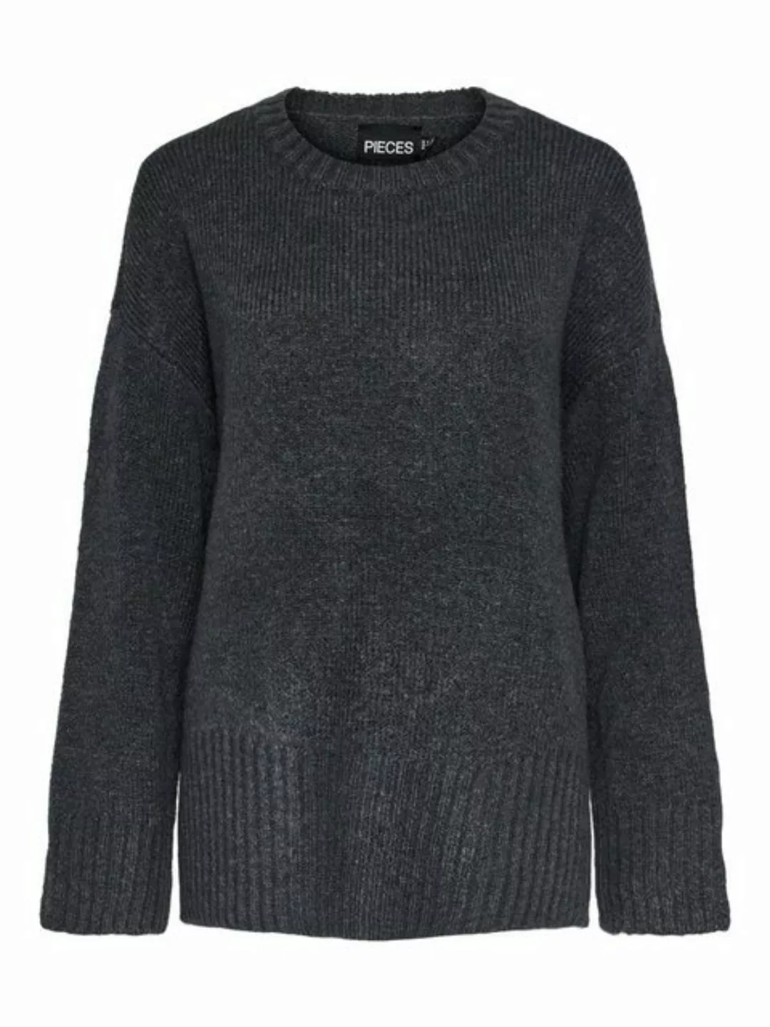 pieces Rundhalspullover PCNANCY LS LOOSE O-NECK KNIT NOOS BC Oversized günstig online kaufen