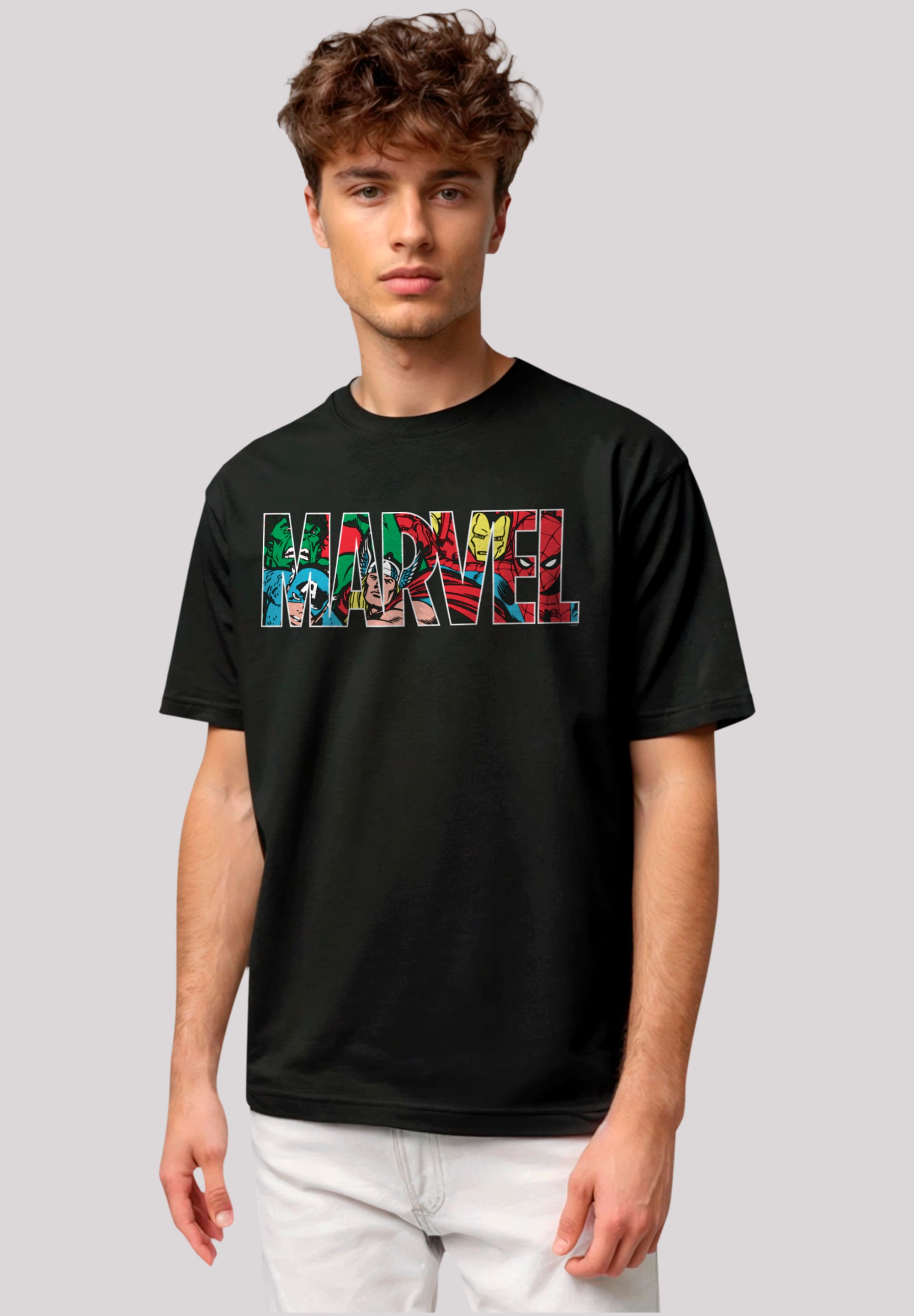 F4NT4STIC T-Shirt "Marvel Avengers Logo Character", Premium Qualität günstig online kaufen