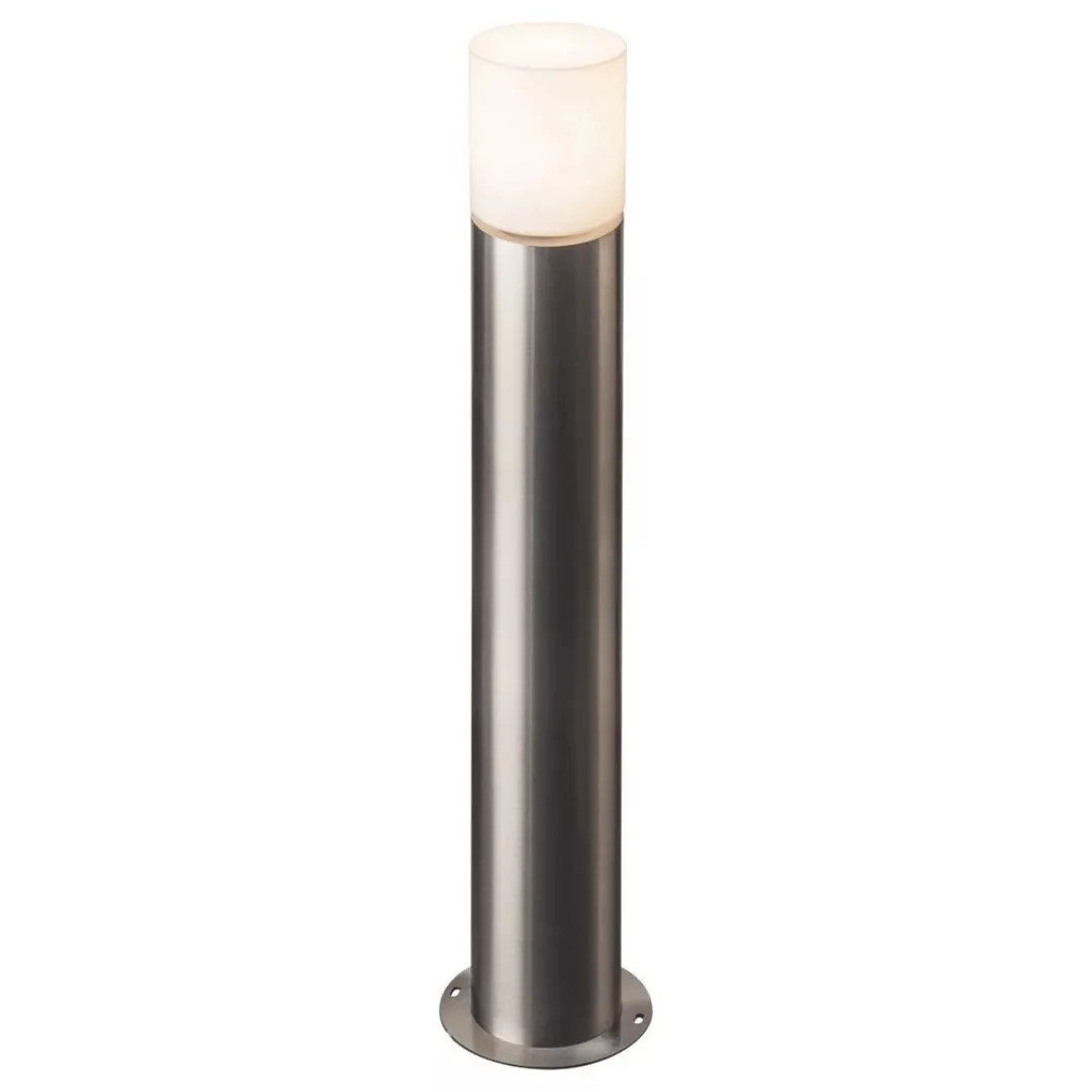 Wegeleuchte Rox Acryl 90 Pole in Silber E27 IP44 günstig online kaufen