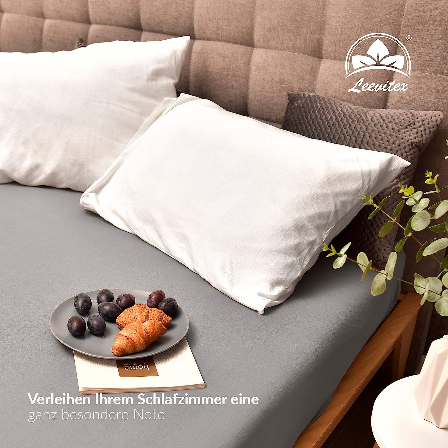 leevitex® Spannbettlaken Spannbettlaken Boxspringbett & Wasserbett günstig online kaufen
