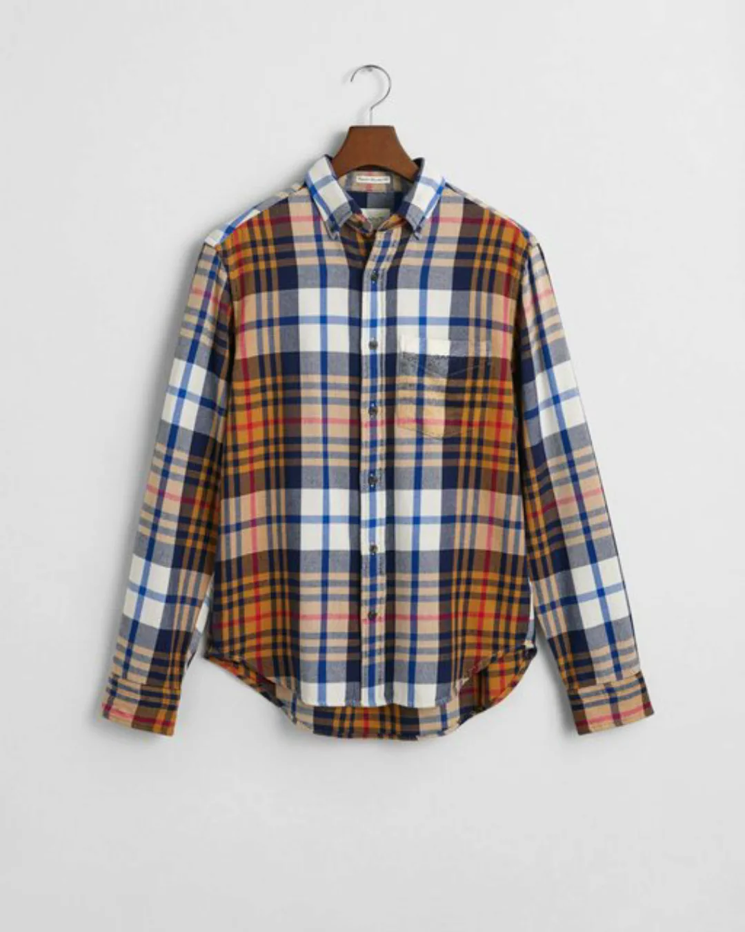 Gant Flanellhemd Flanell-Karohemd günstig online kaufen