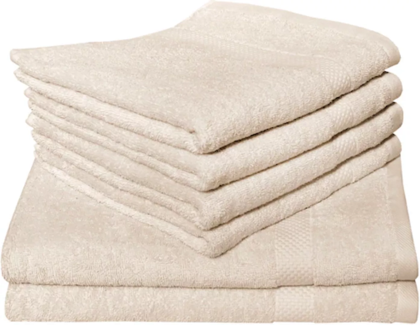 Dyckhoff Handtuch Set »Planet«, Set, 6 tlg., Frottier, 4 Handtücher (50x100 günstig online kaufen